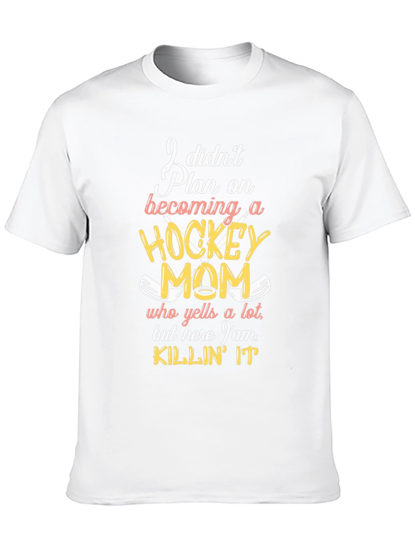 Hockey Mom T-Shirt - Funny Graphic Tee
