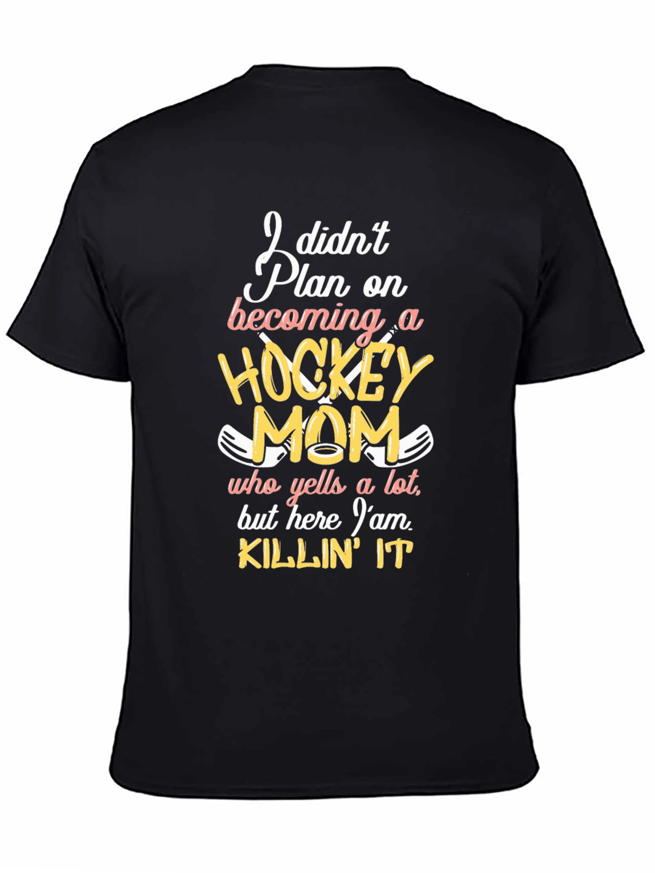 Hockey Mom T-Shirt - Funny Graphic Tee