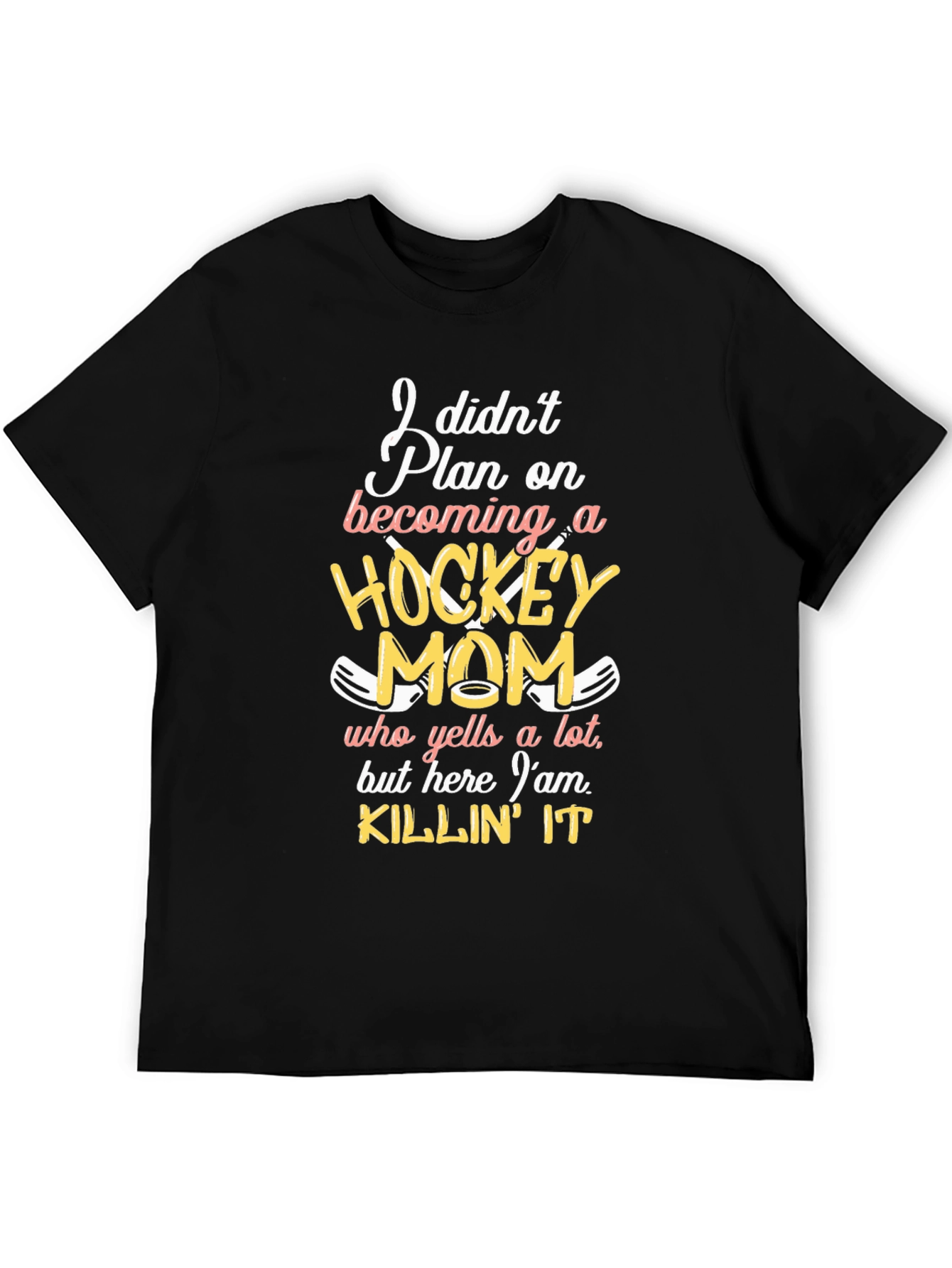 Hockey Mom T-Shirt - Funny Graphic Tee