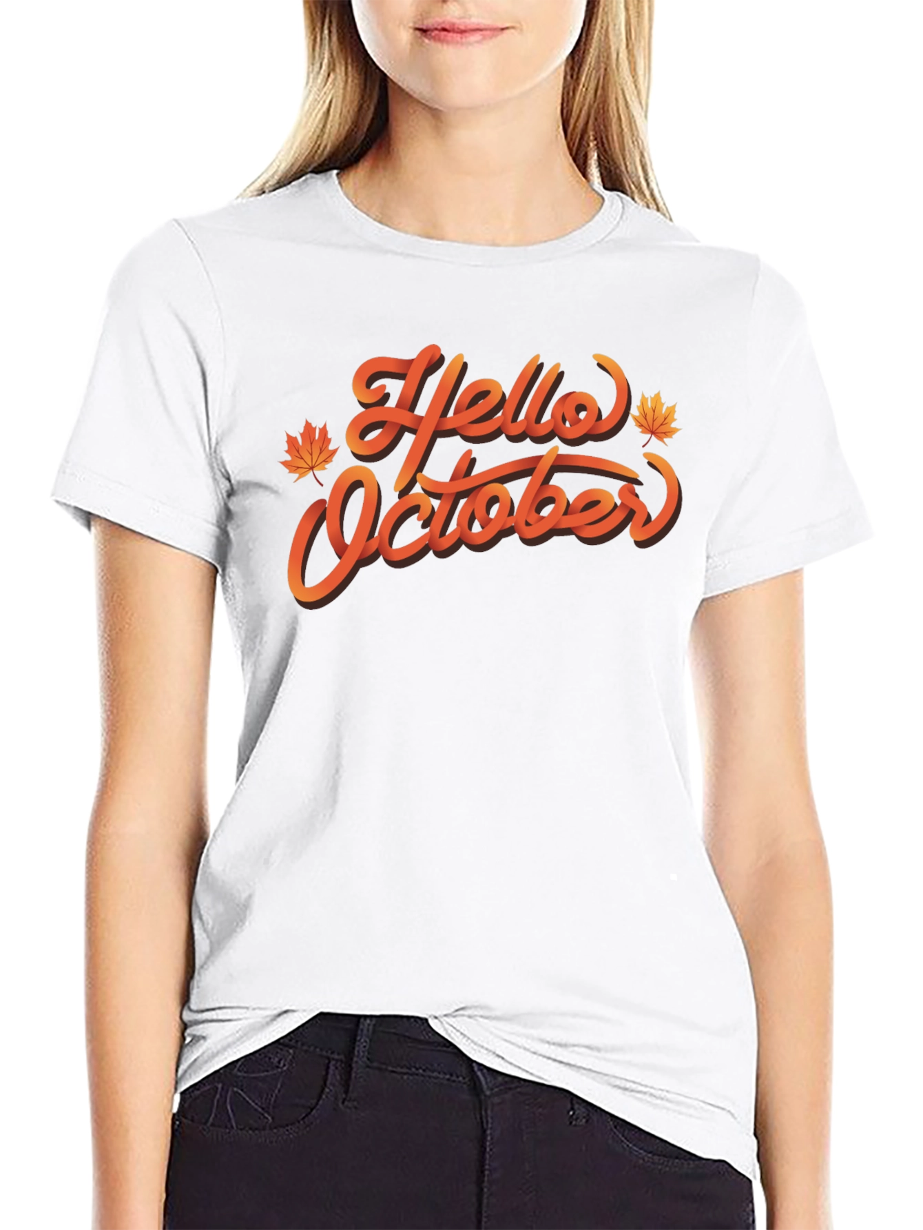 Hello October Fall T-Shirt
