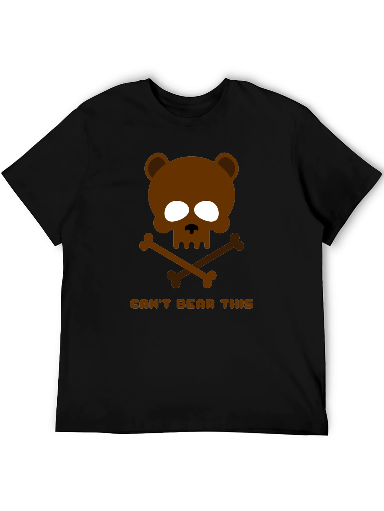 Cant Bear This Graphic T-Shirt - Mens Black Tee