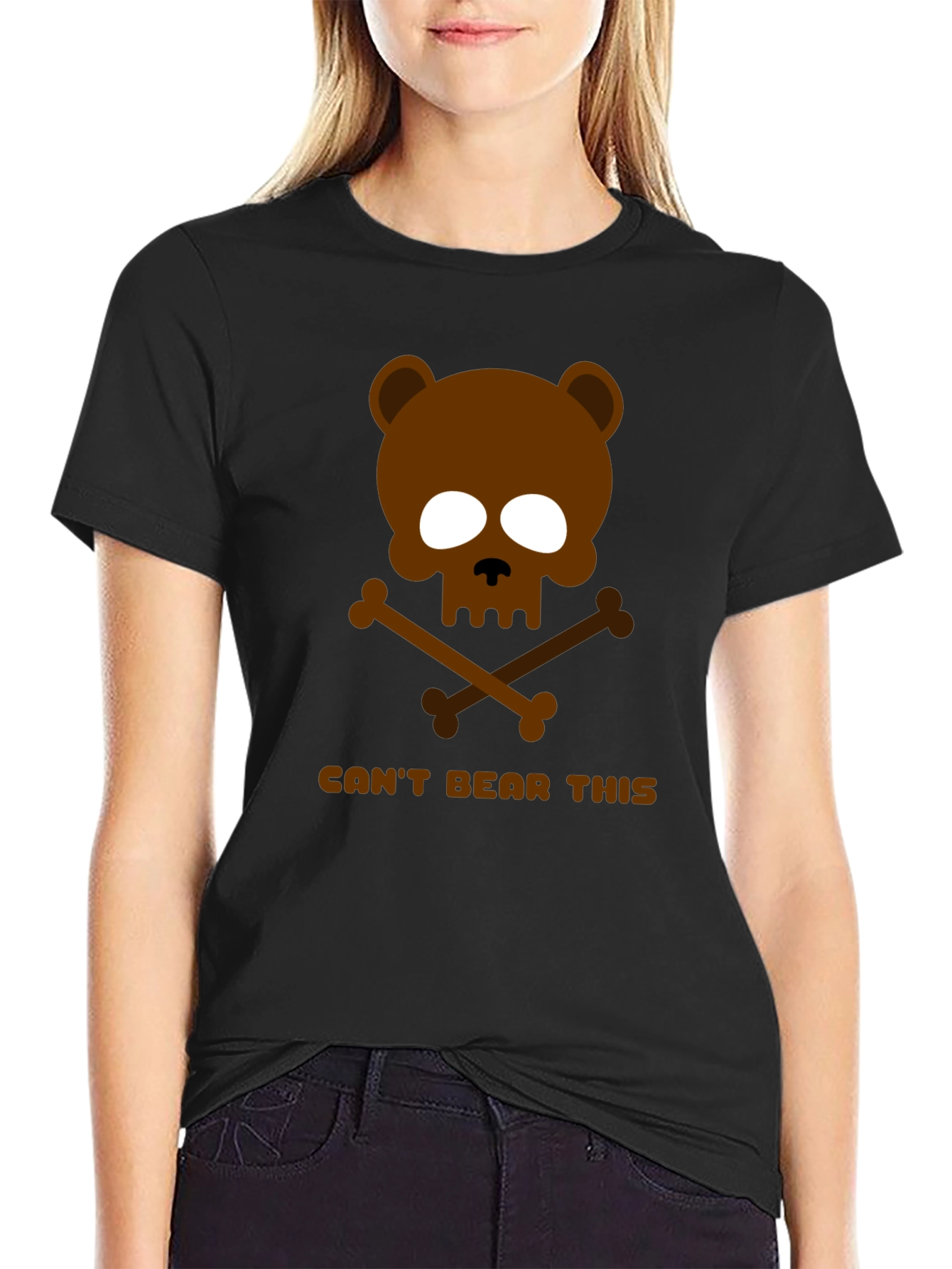 Cant Bear This Graphic T-Shirt - Mens Black Tee