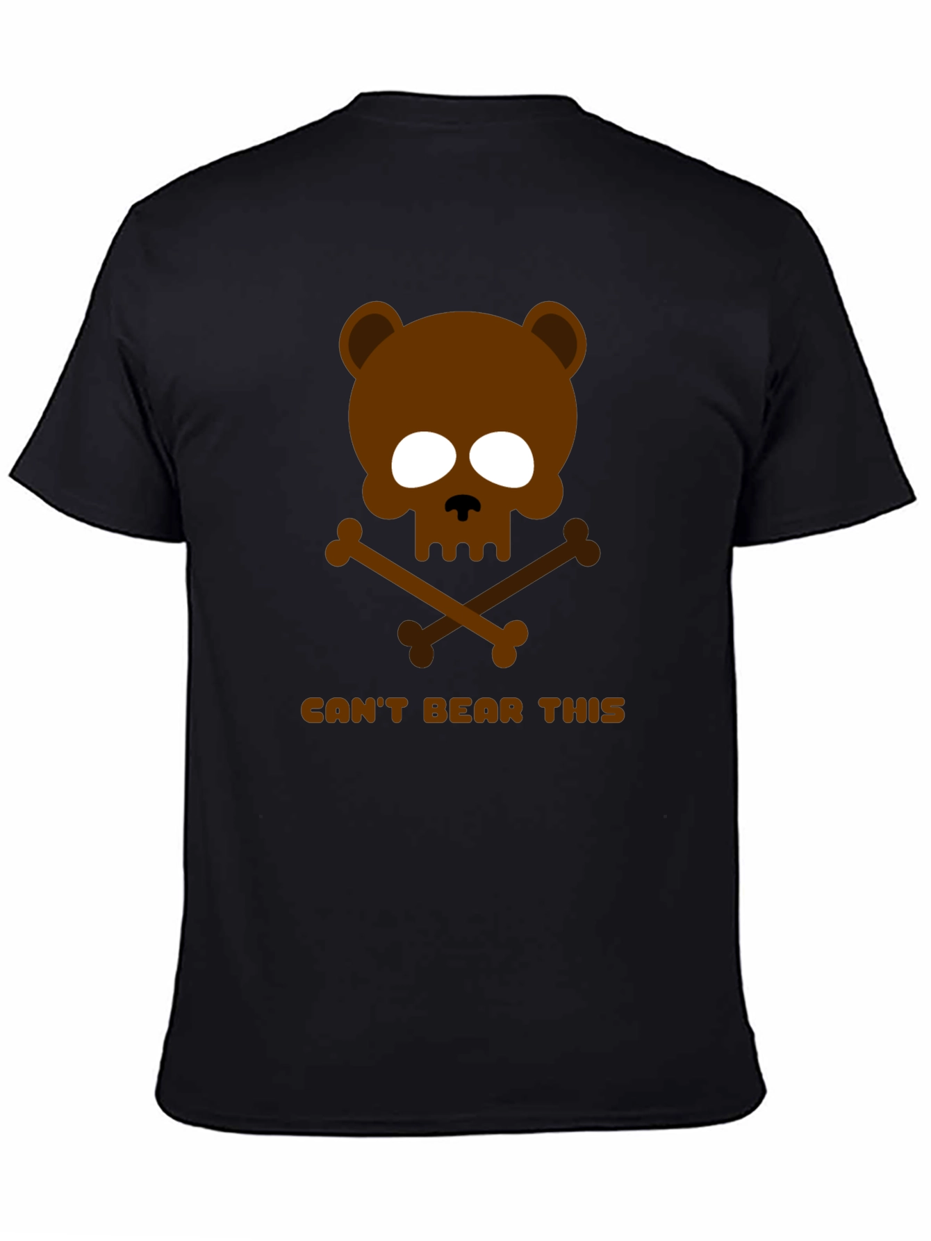 Cant Bear This Graphic T-Shirt - Mens Black Tee