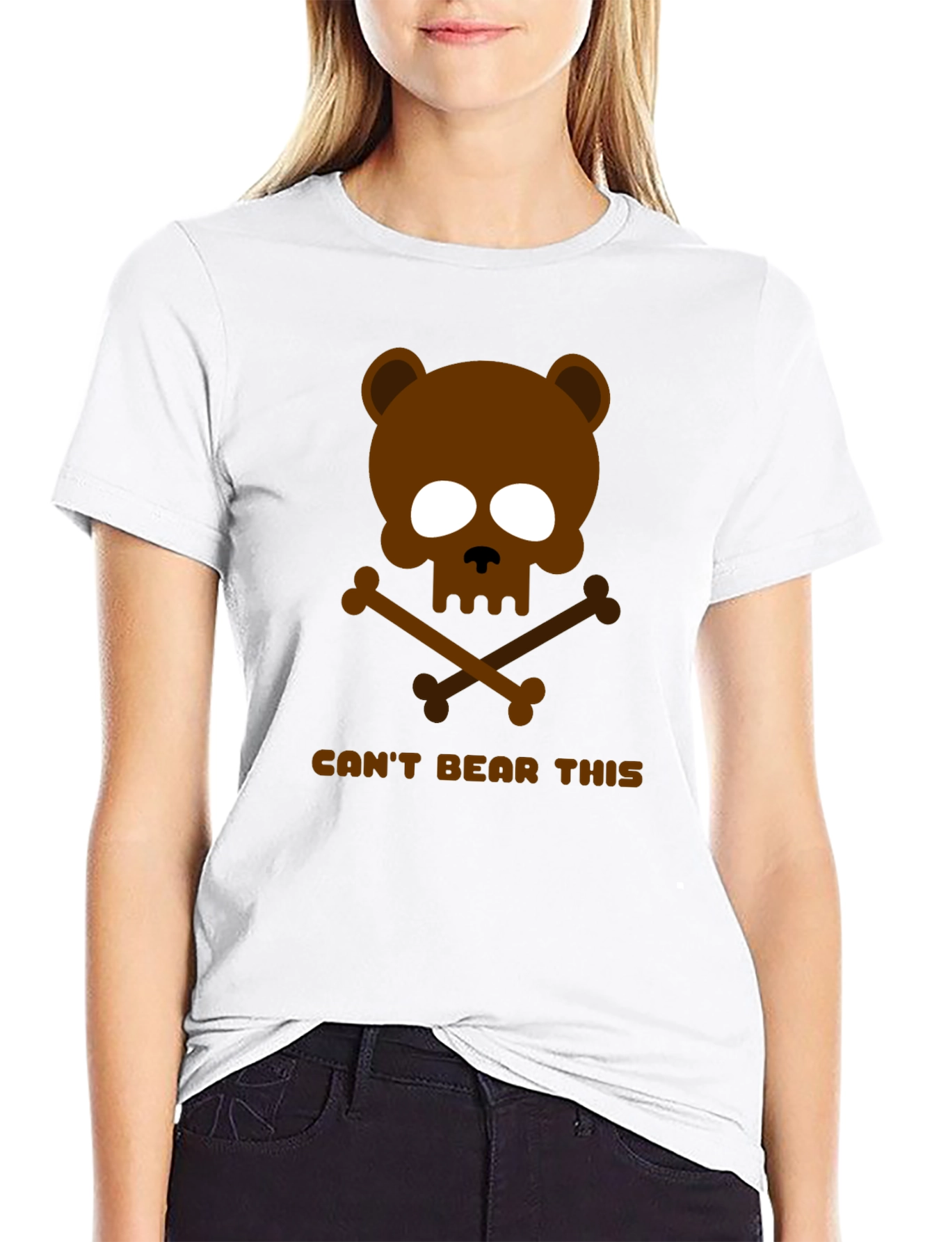 Cant Bear This Graphic T-Shirt - Mens Black Tee