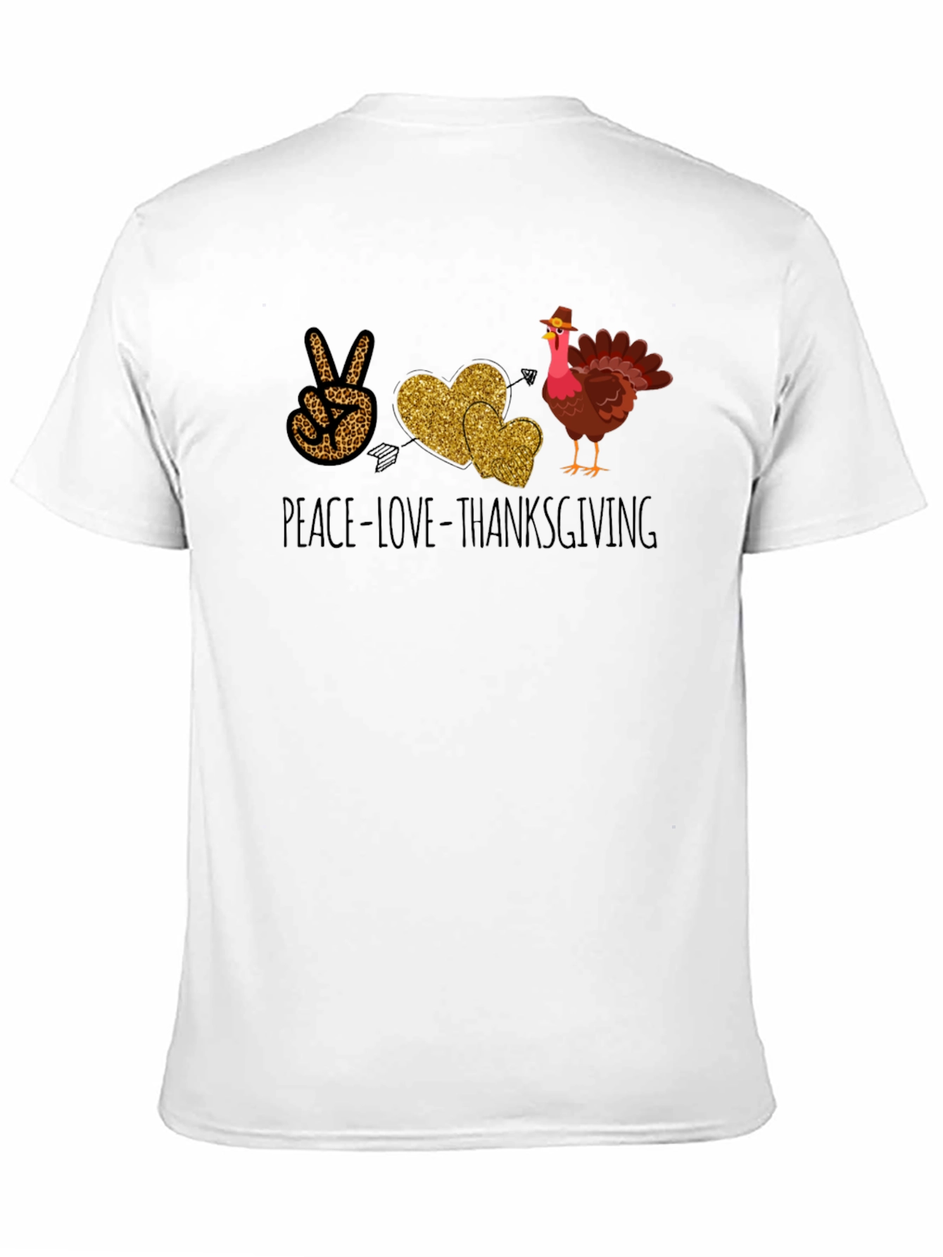 Peace Love Thanksgiving T-Shirt