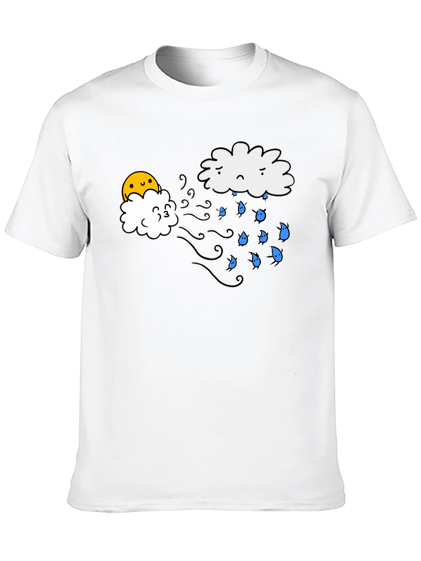 Funny Weather Cloud Graphic Tee