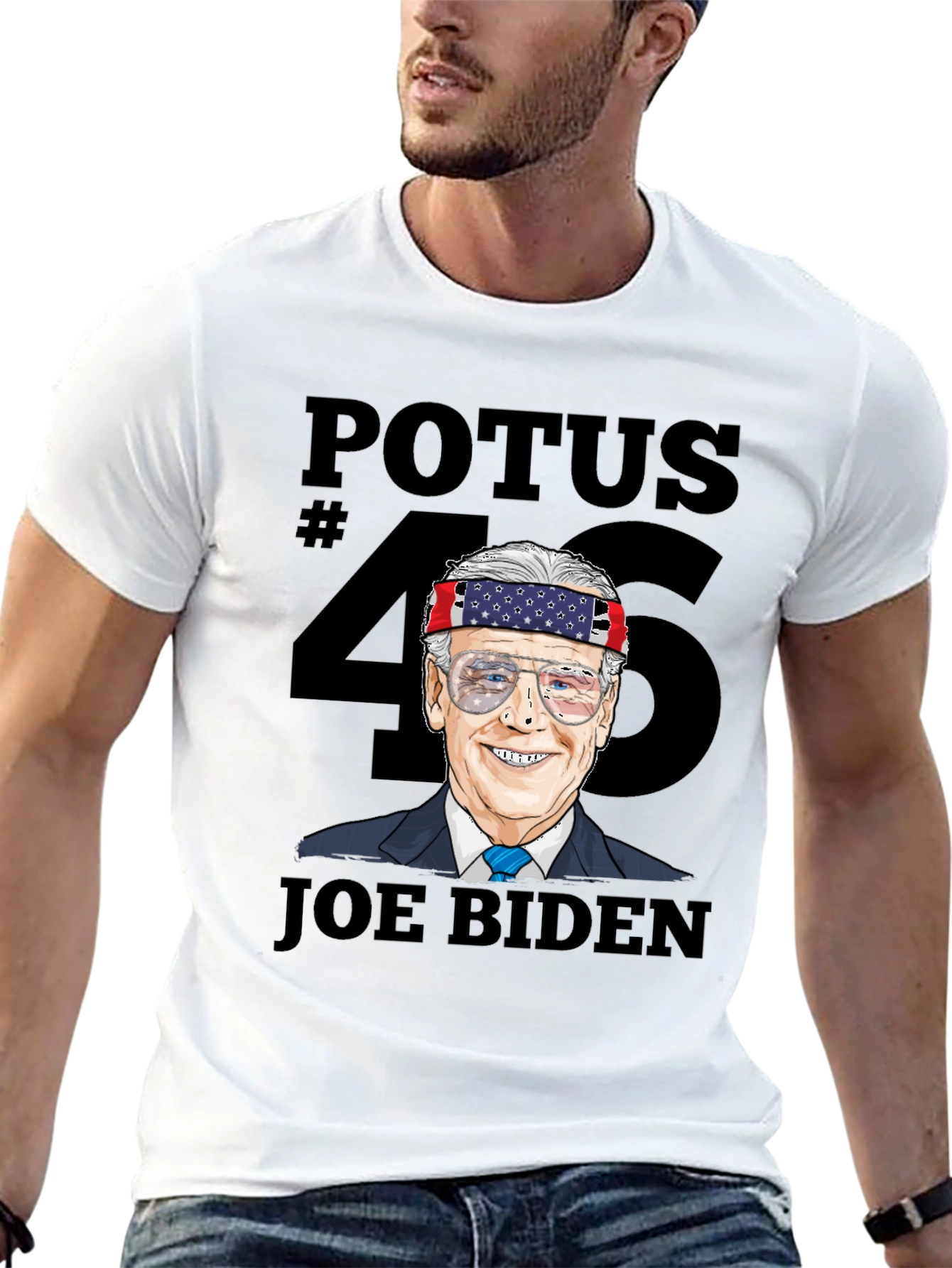 POTUS #46 Joe Biden Graphic T-Shirt