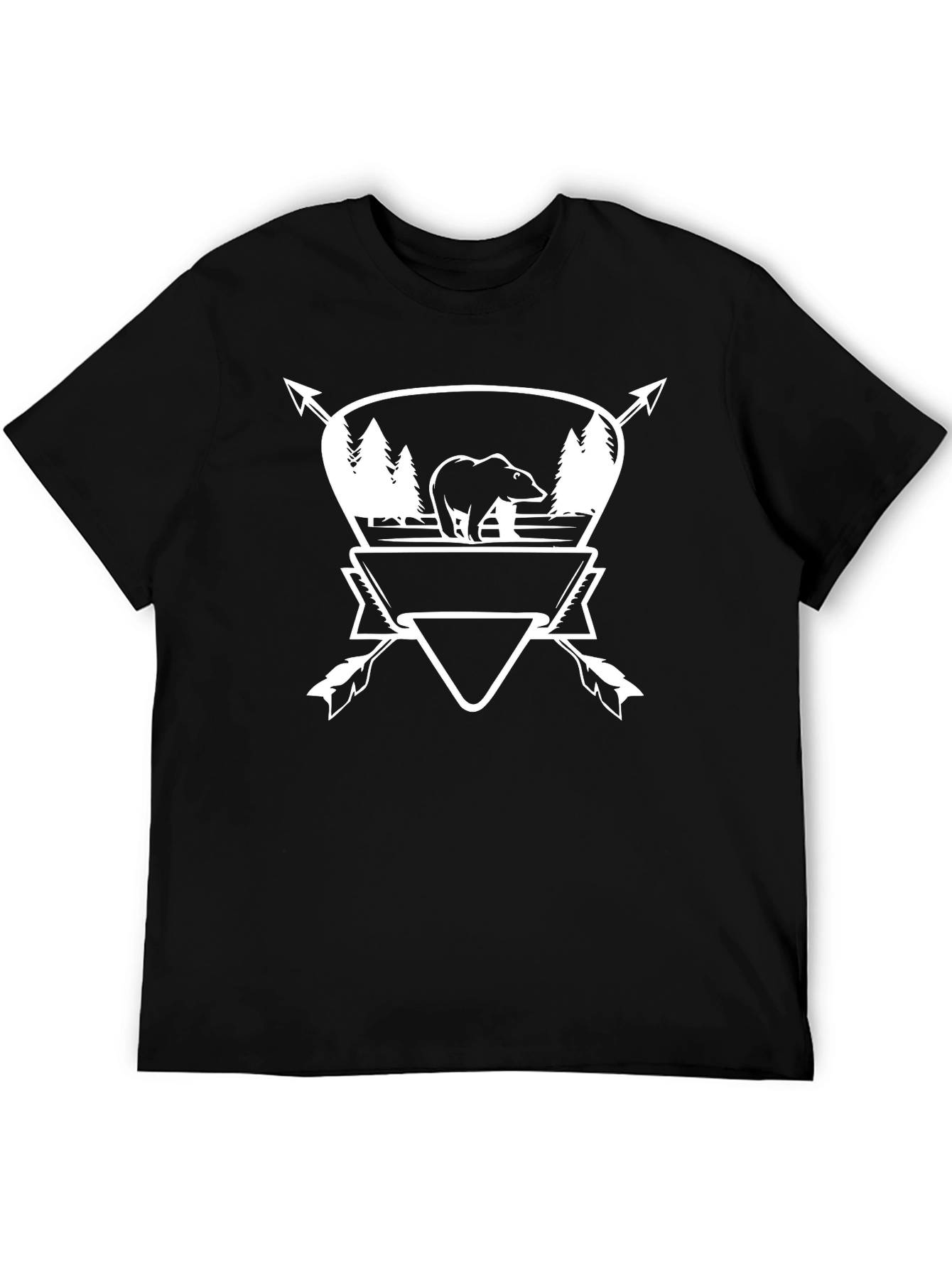 Wilderness Bear Graphic Tee - Adventure Awaits!