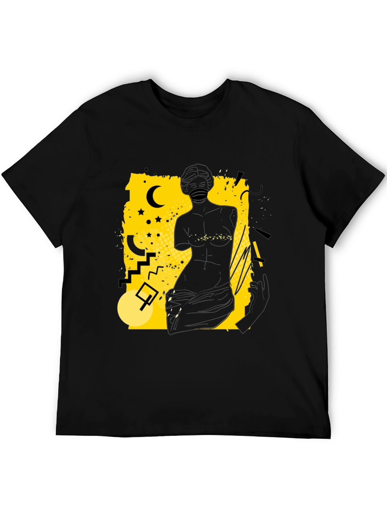 Abstract Silhouette Graphic Tee