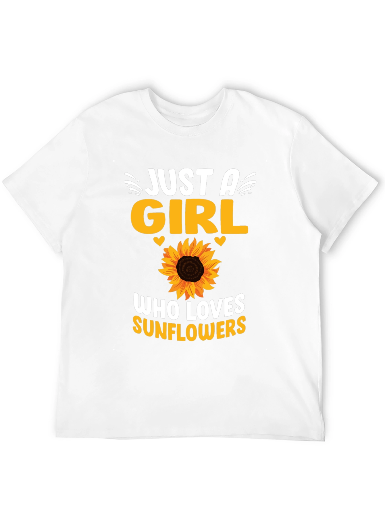 Sunflower Girls Black Graphic Tee