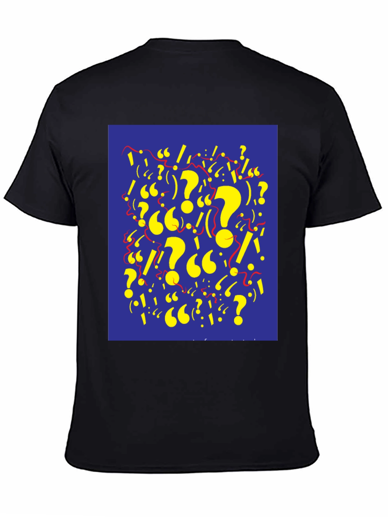 Question Mark Graphic Tee - Stylish and Unique