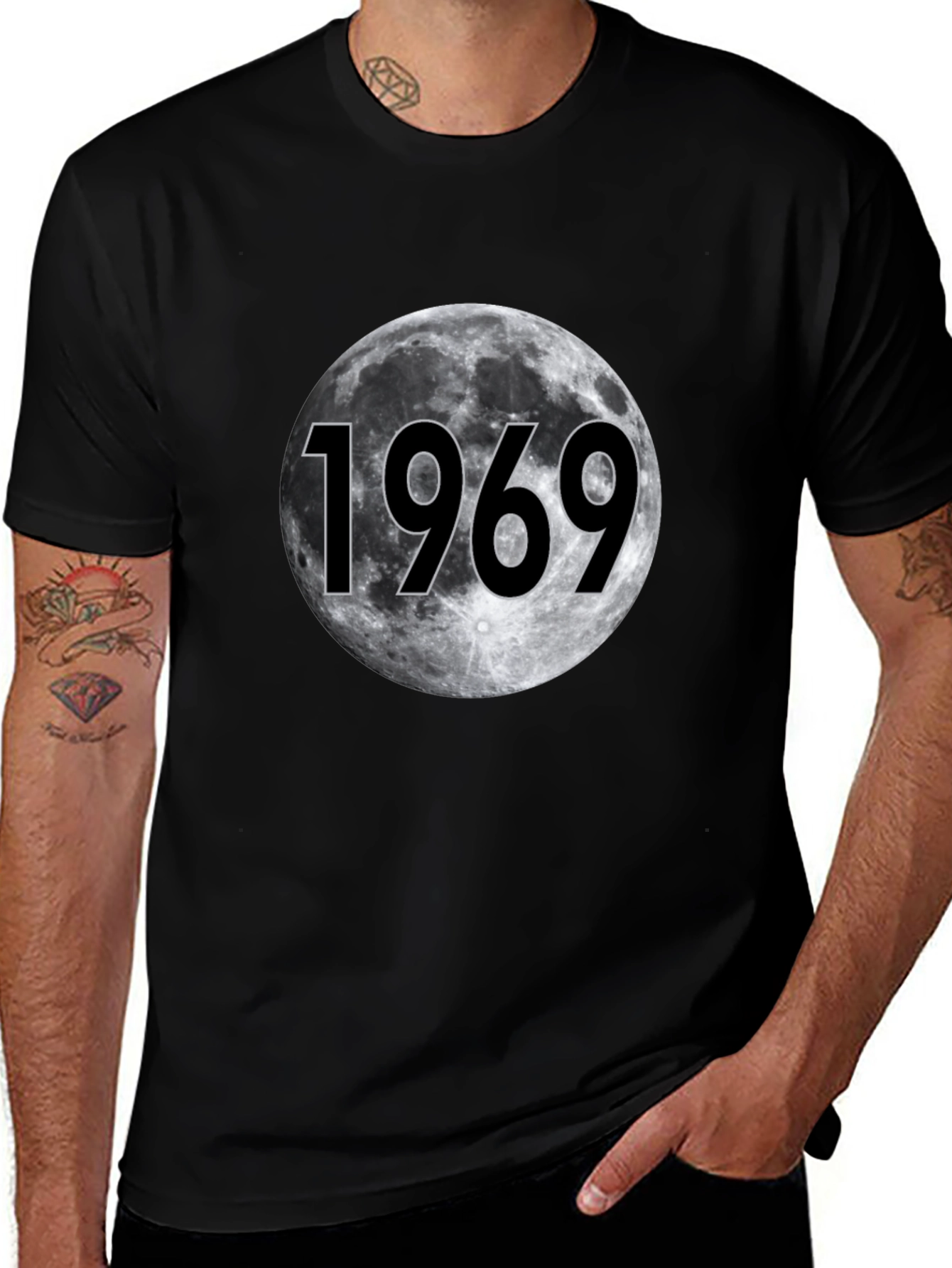 1969 Moon Landing Graphic T-Shirt