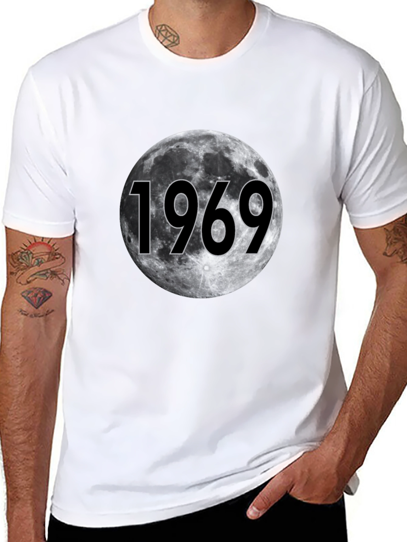 1969 Moon Landing Graphic T-Shirt