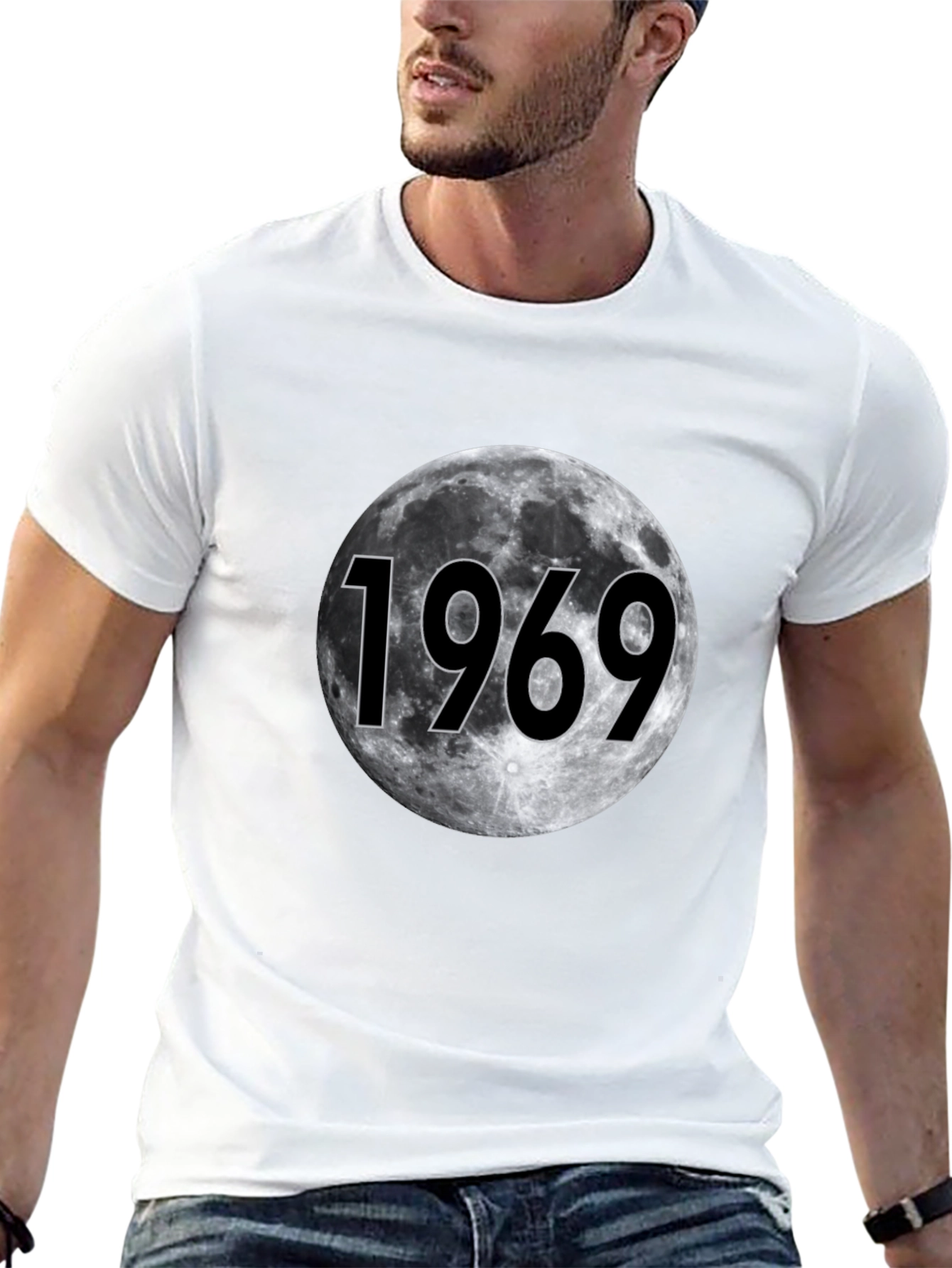 1969 Moon Landing Graphic T-Shirt