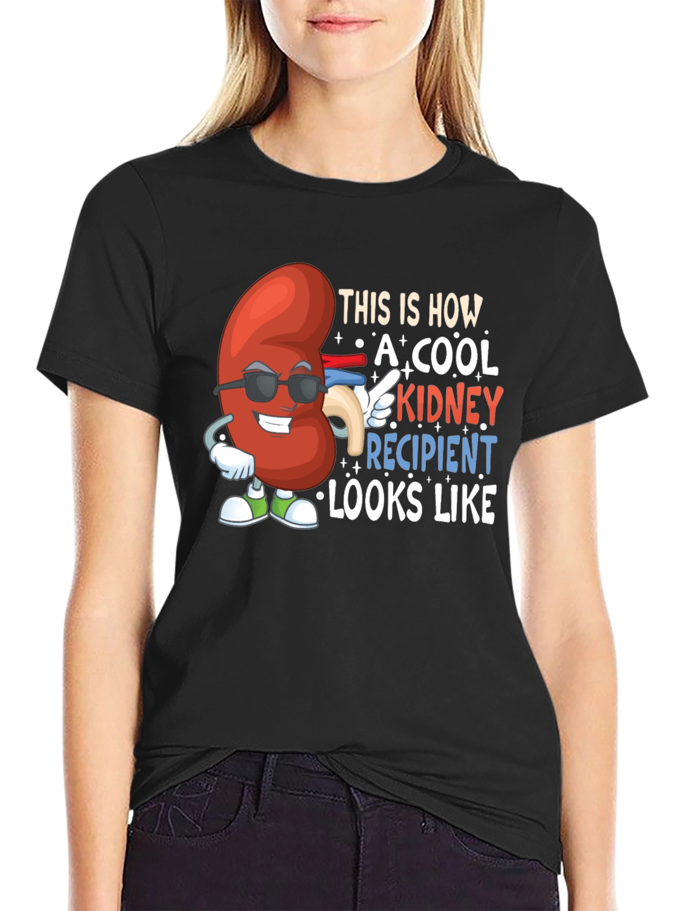 Cool Kidney Recipient Graphic T-Shirt