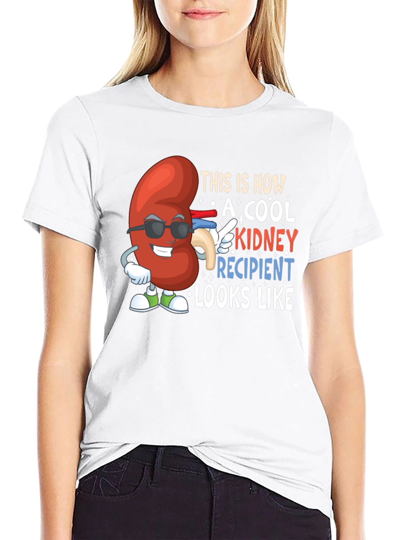 Cool Kidney Recipient Graphic T-Shirt