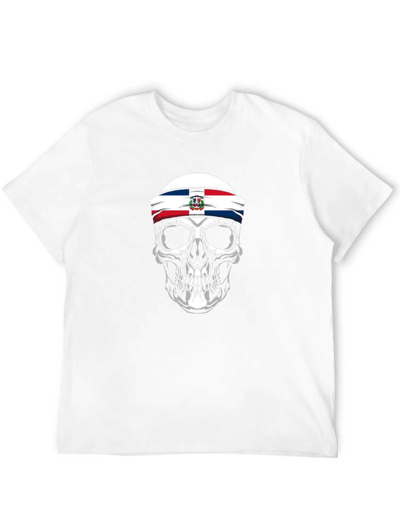 Dominican Republic Skull T-Shirt