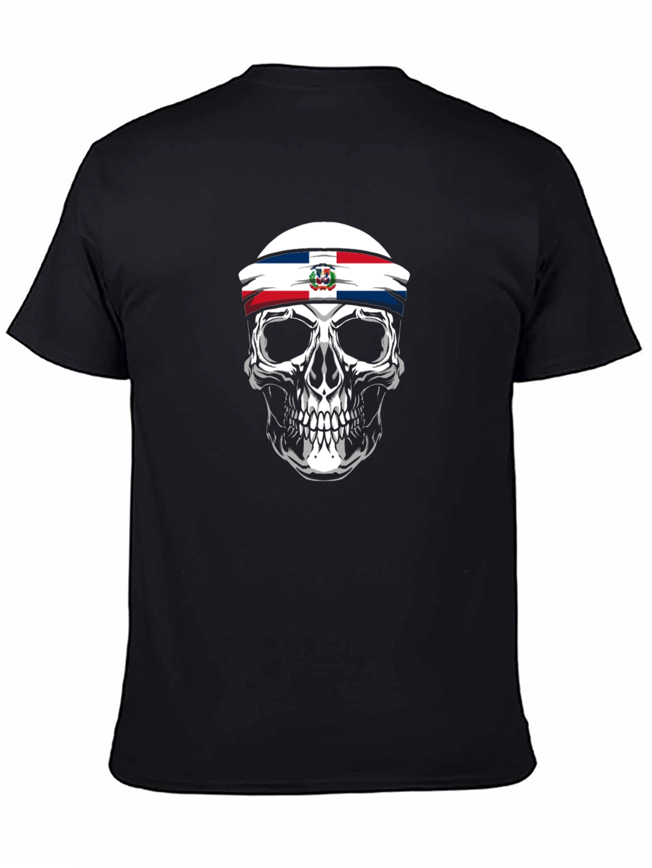 Dominican Republic Skull T-Shirt
