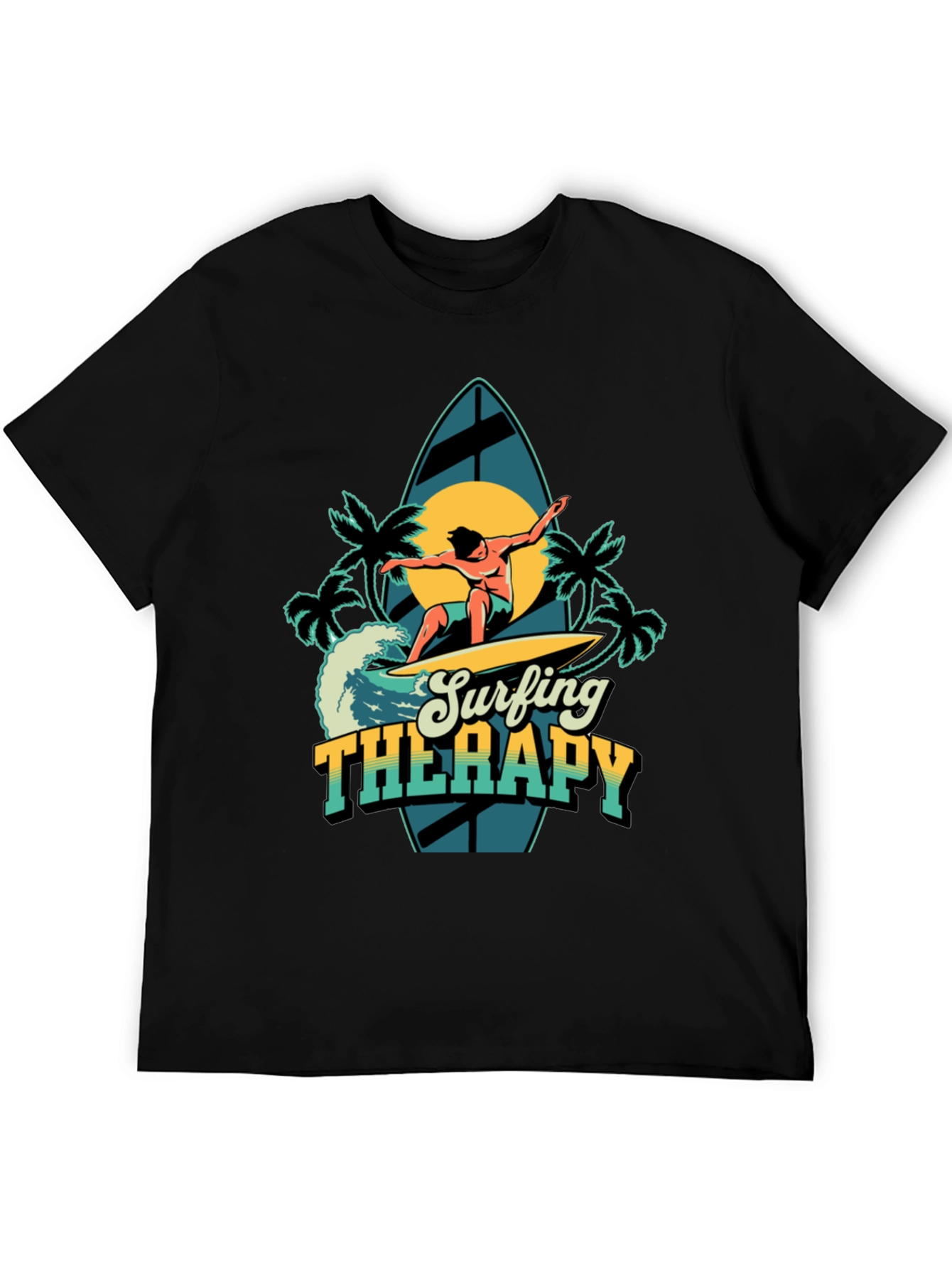 Surfing Therapy Graphic Tee
