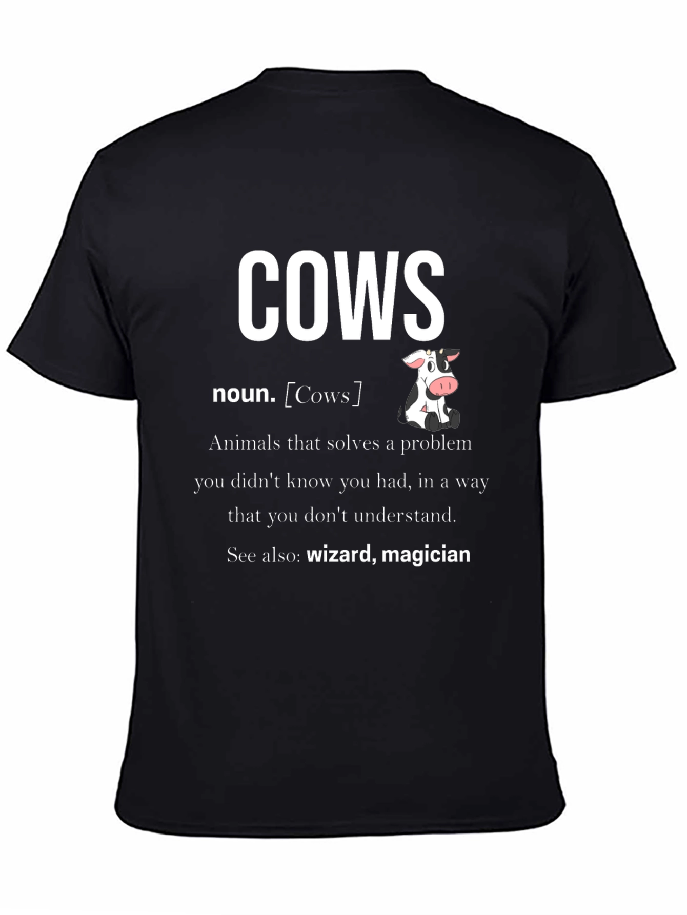 Funny Cows Definition T-Shirt