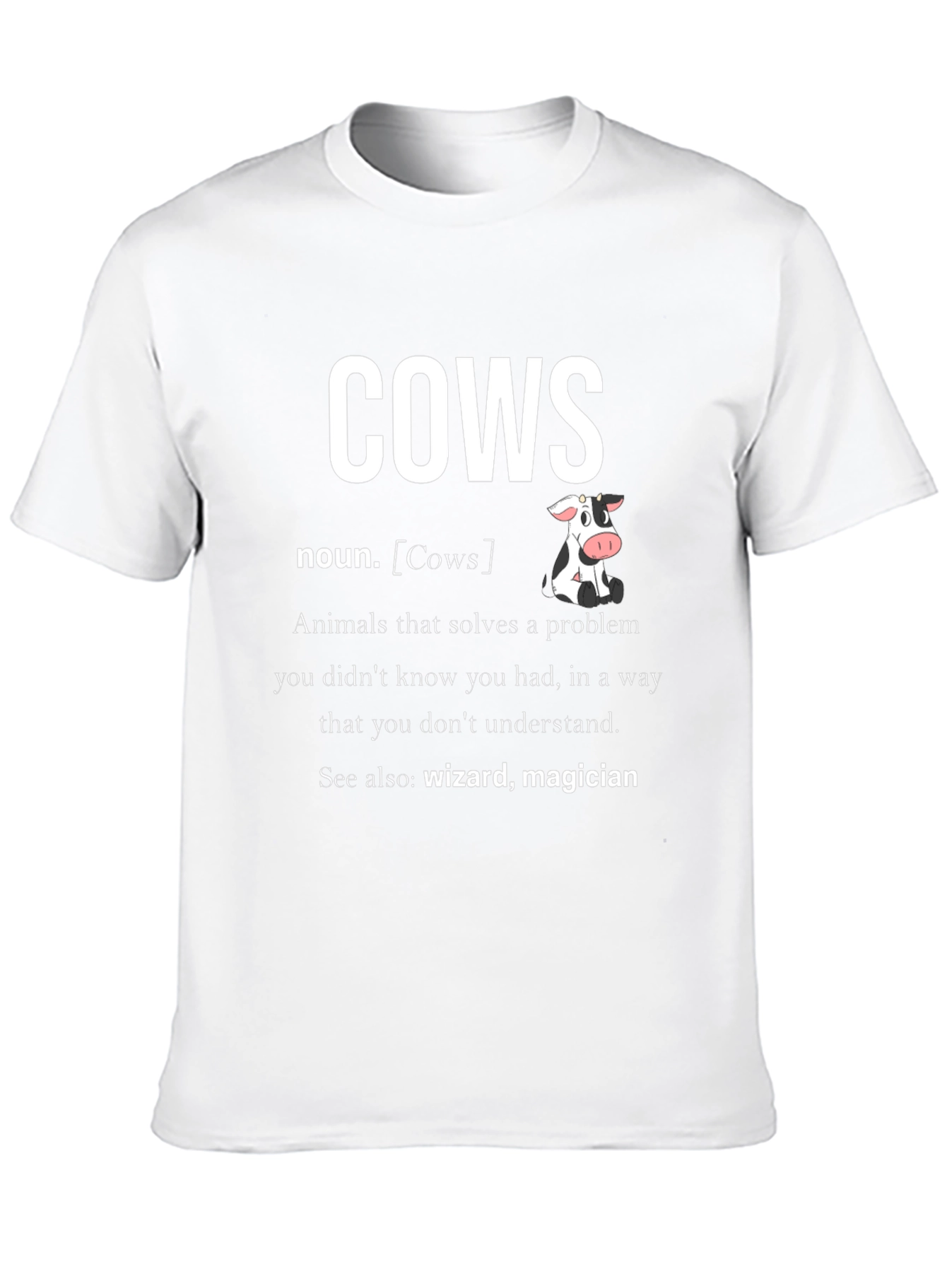 Funny Cows Definition T-Shirt