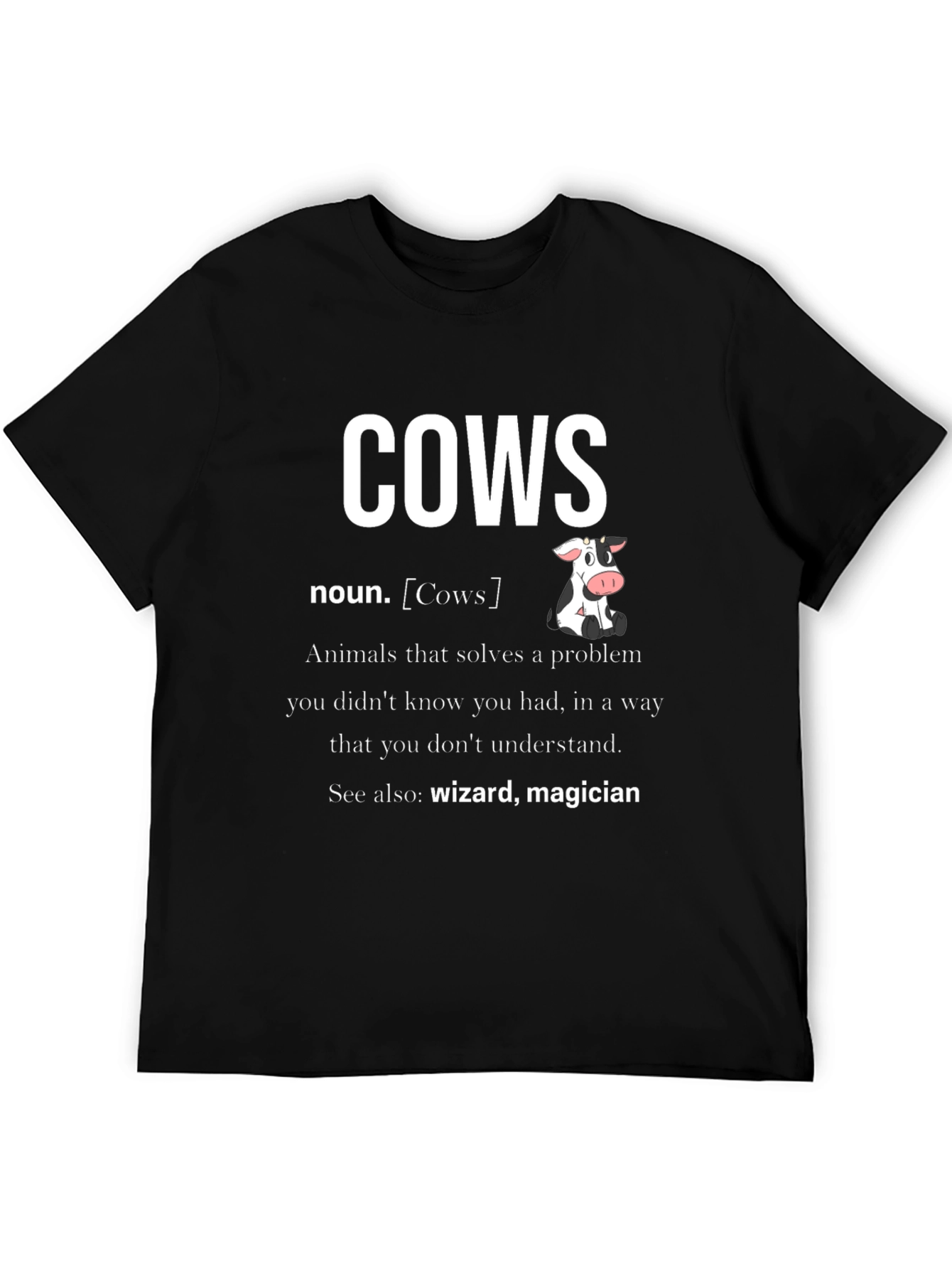 Funny Cows Definition T-Shirt