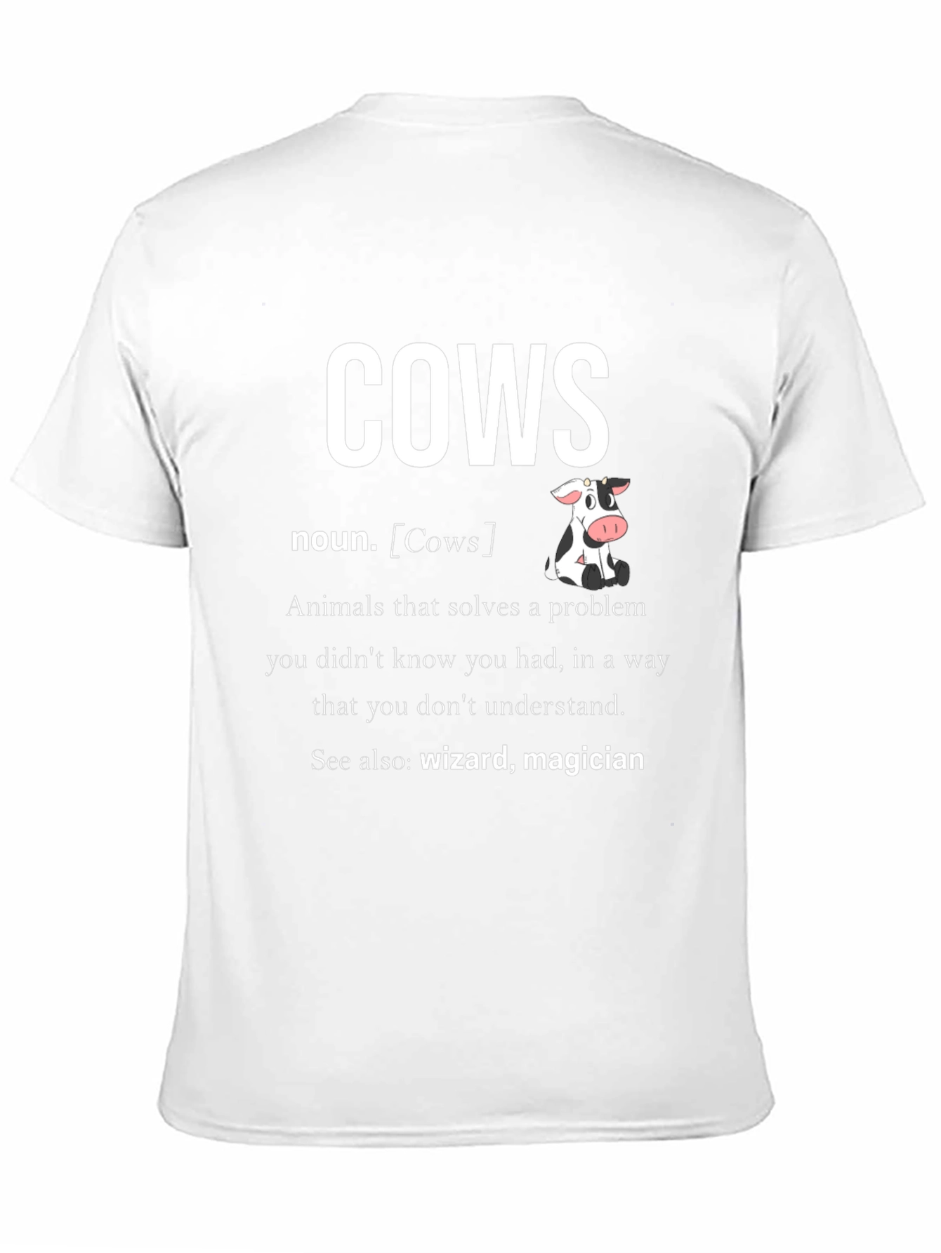 Funny Cows Definition T-Shirt