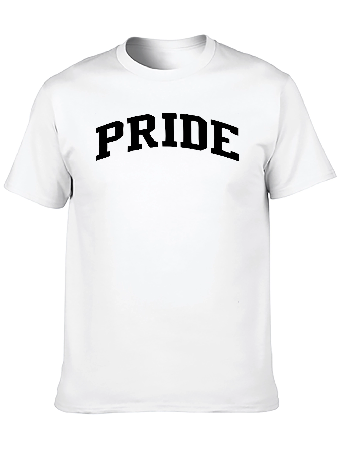 Pride Graphic Tee - Stylish Black Cotton T-Shirt