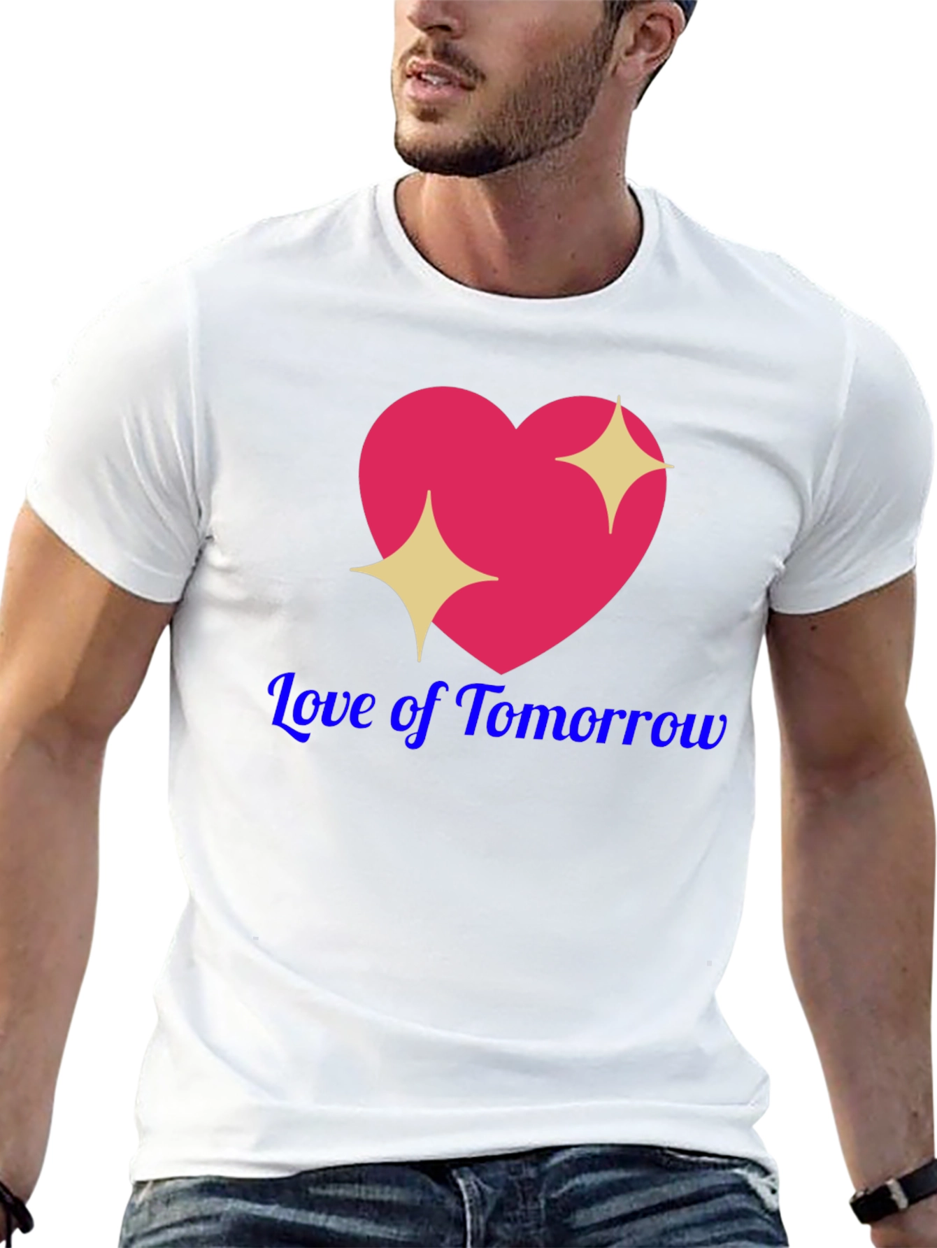 Love of Tomorrow Graphic T-Shirt - Black