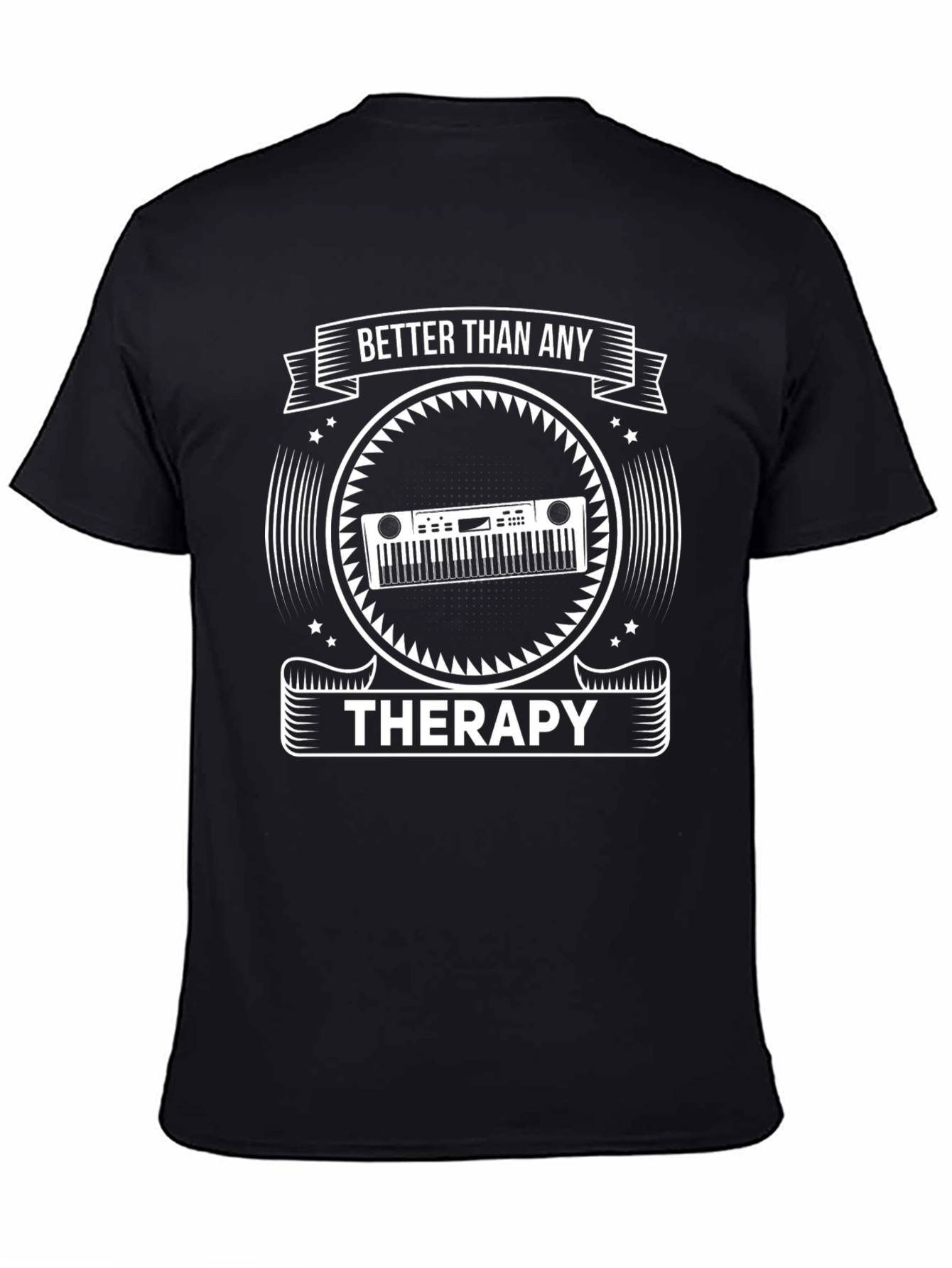 Better Than Any Therapy T-Shirt - Music Lover Gift