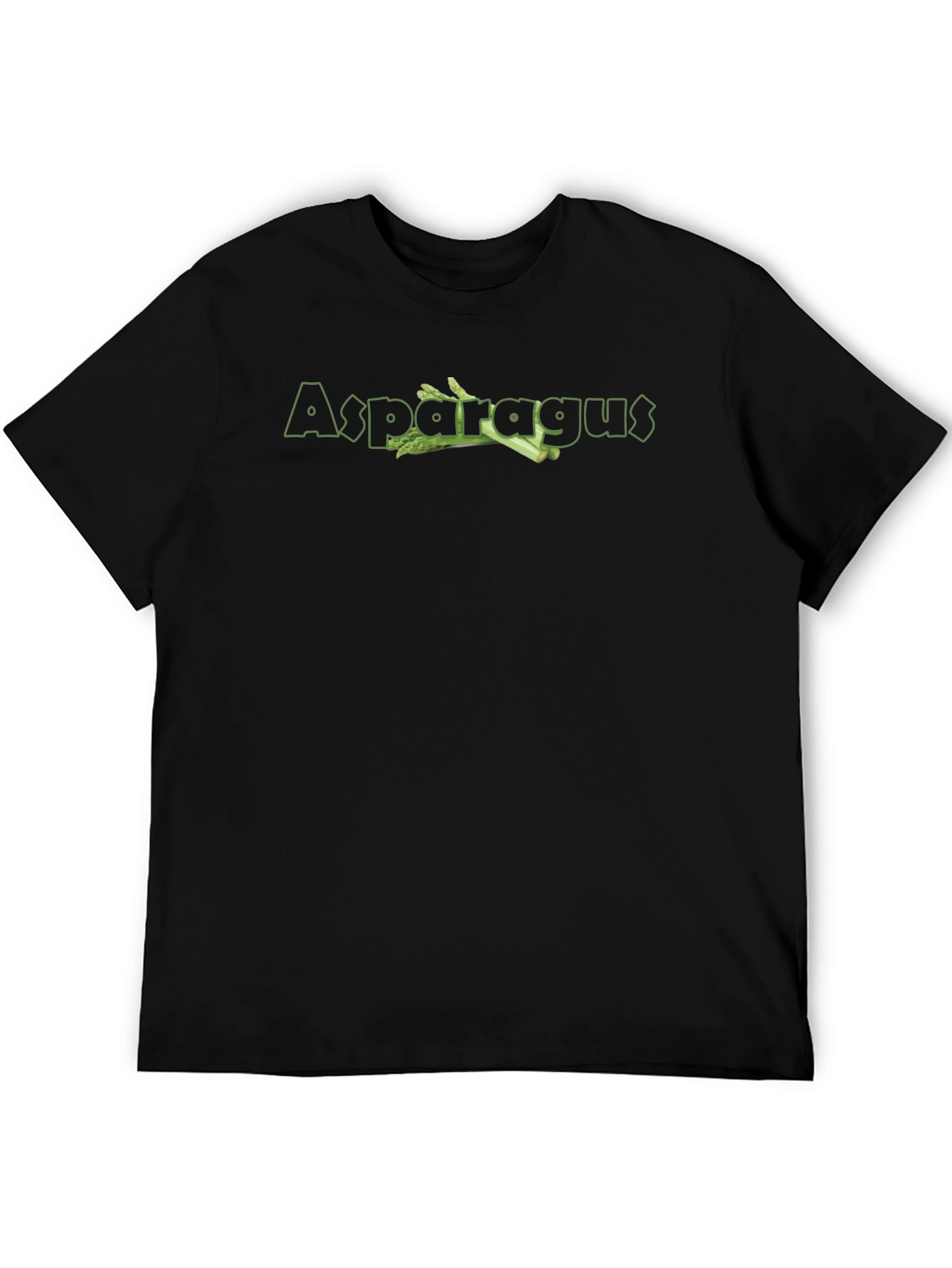 Asparagus Graphic T-Shirt - Novelty Food Tee