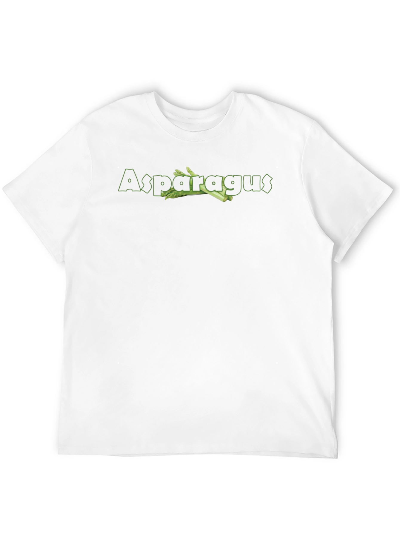 Asparagus Graphic T-Shirt - Novelty Food Tee