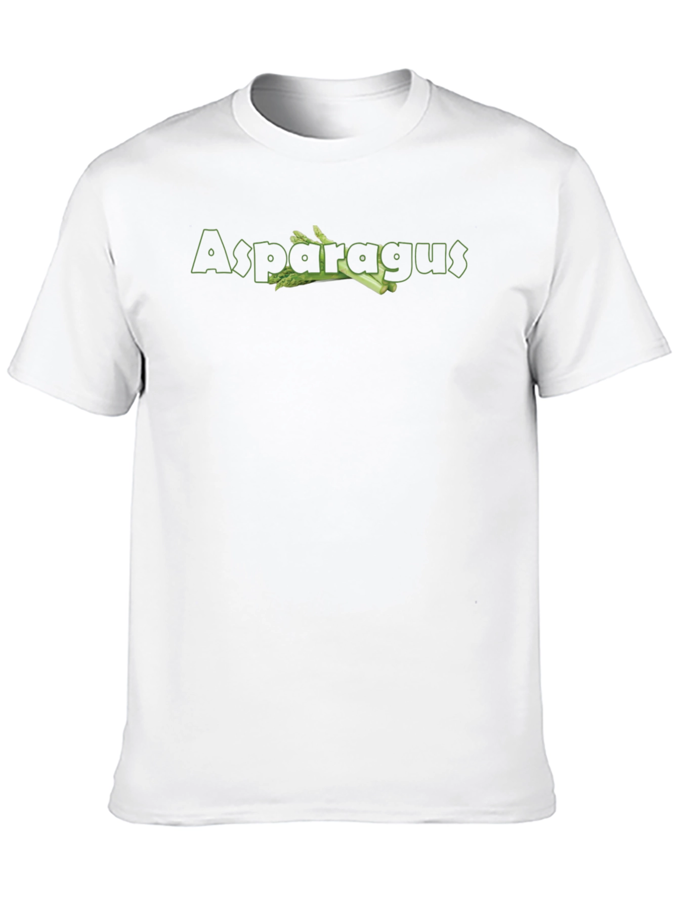 Asparagus Graphic T-Shirt - Novelty Food Tee