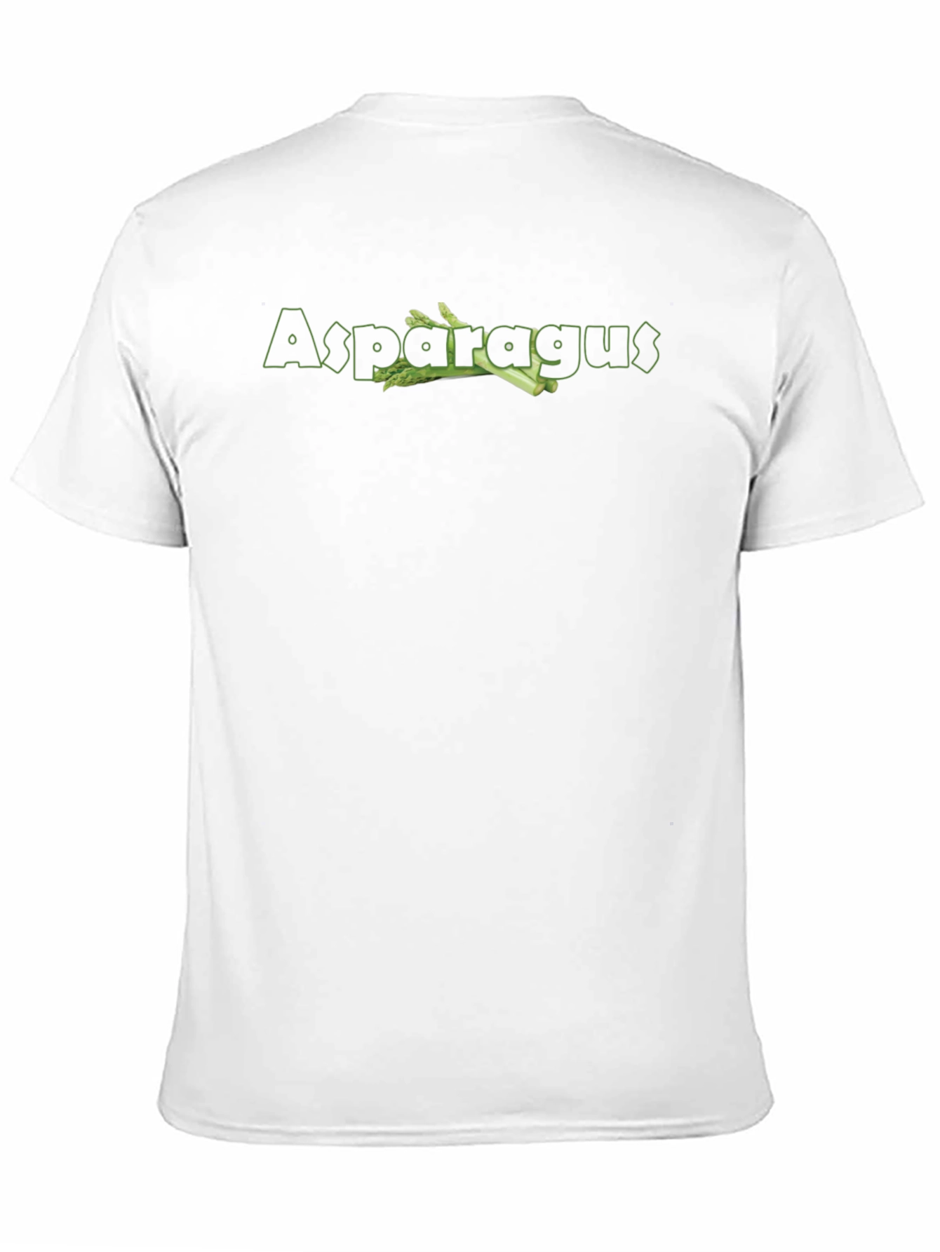 Asparagus Graphic T-Shirt - Novelty Food Tee