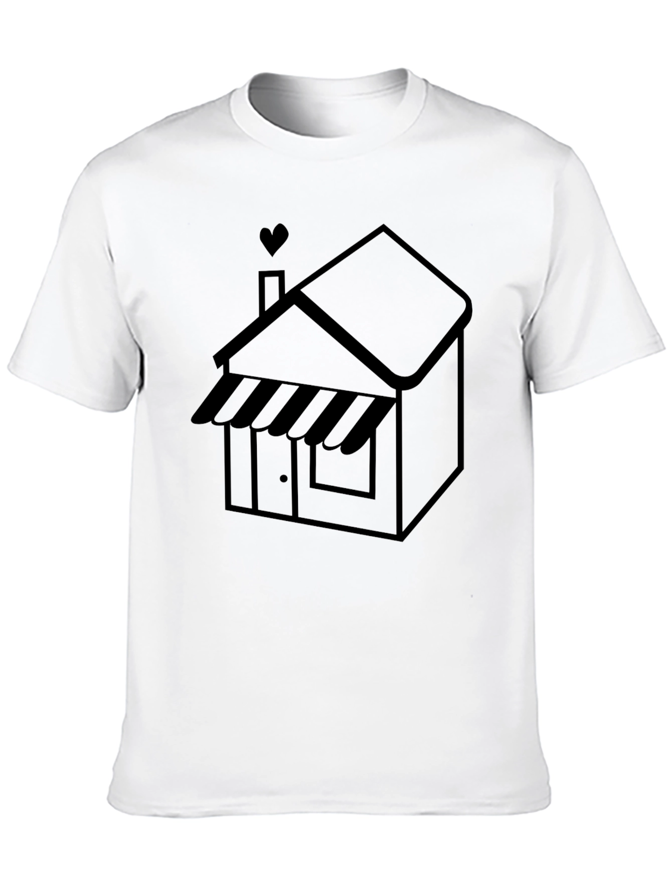 Cozy Shop Black Graphic Tee