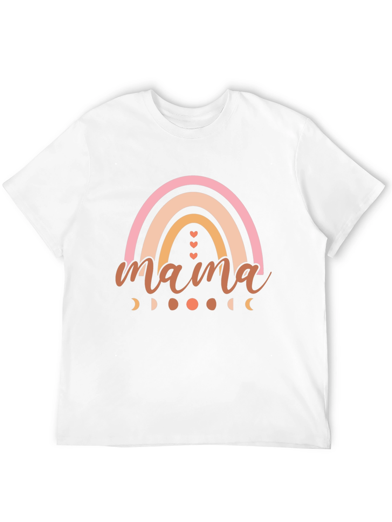 Mama Rainbow Graphic Tee - Stylish Comfort