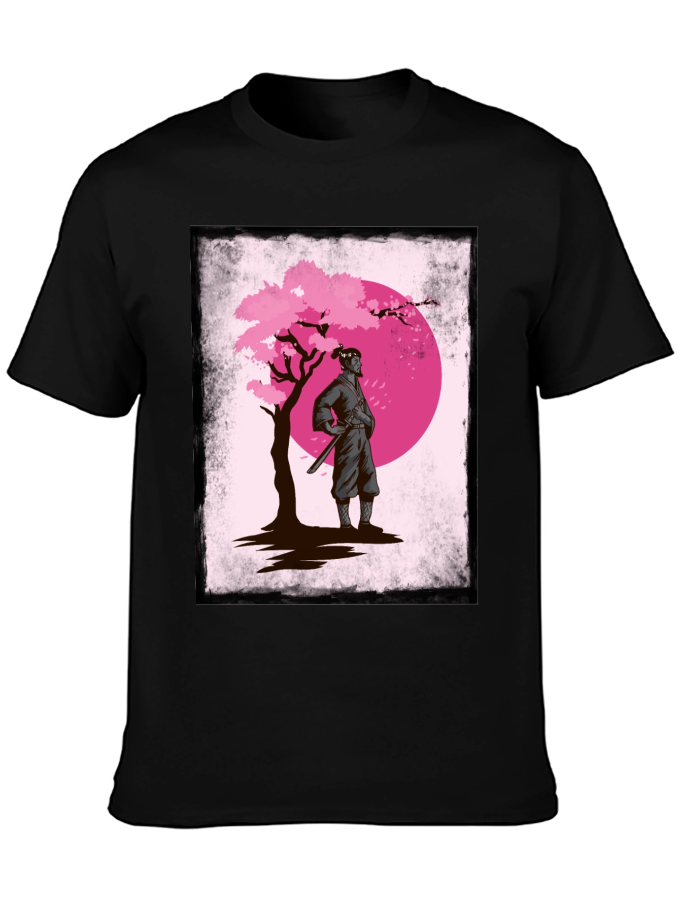 Samurai Cherry Blossom T-Shirt