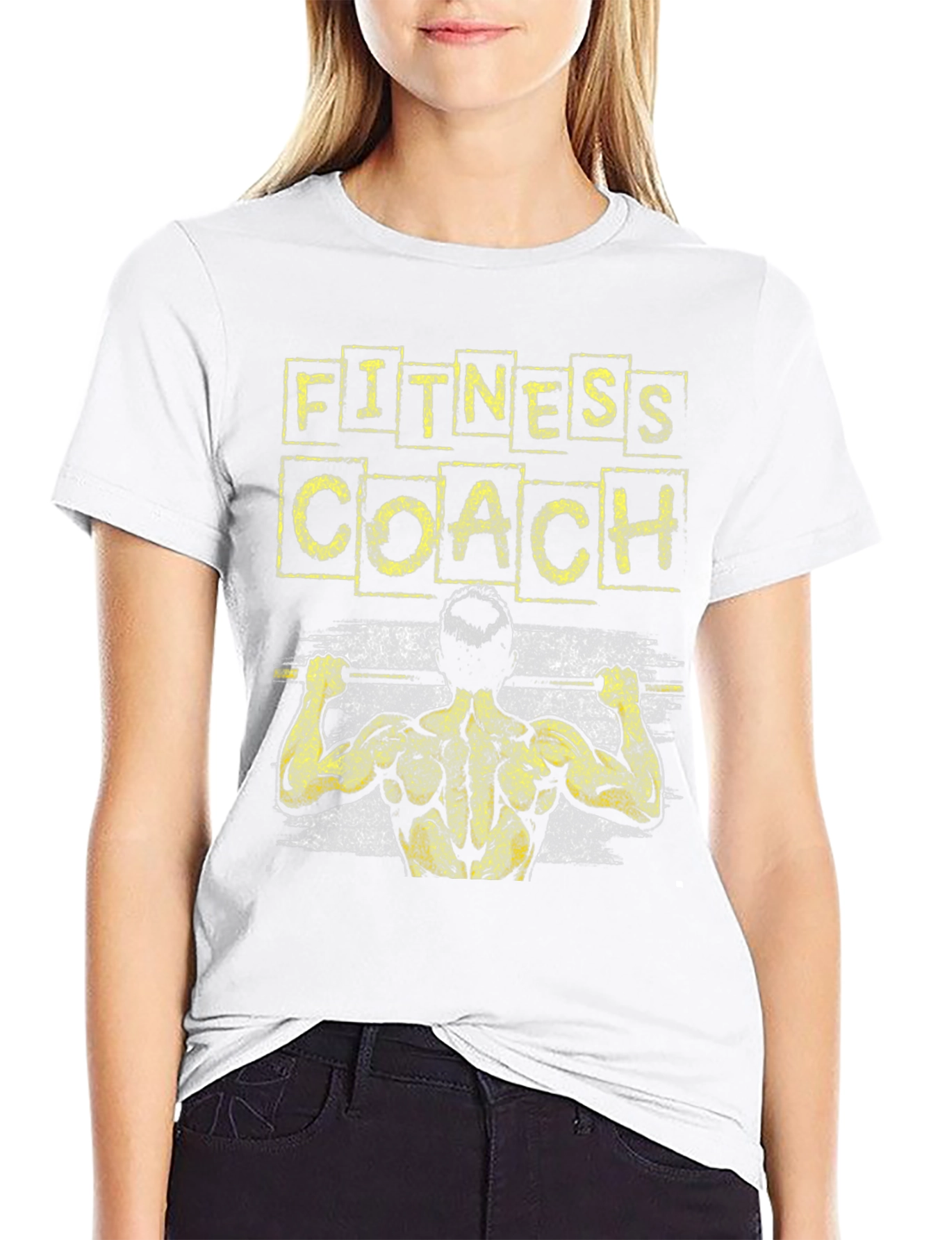 Fitness Coach Graphic T-Shirt - Workout Motivation