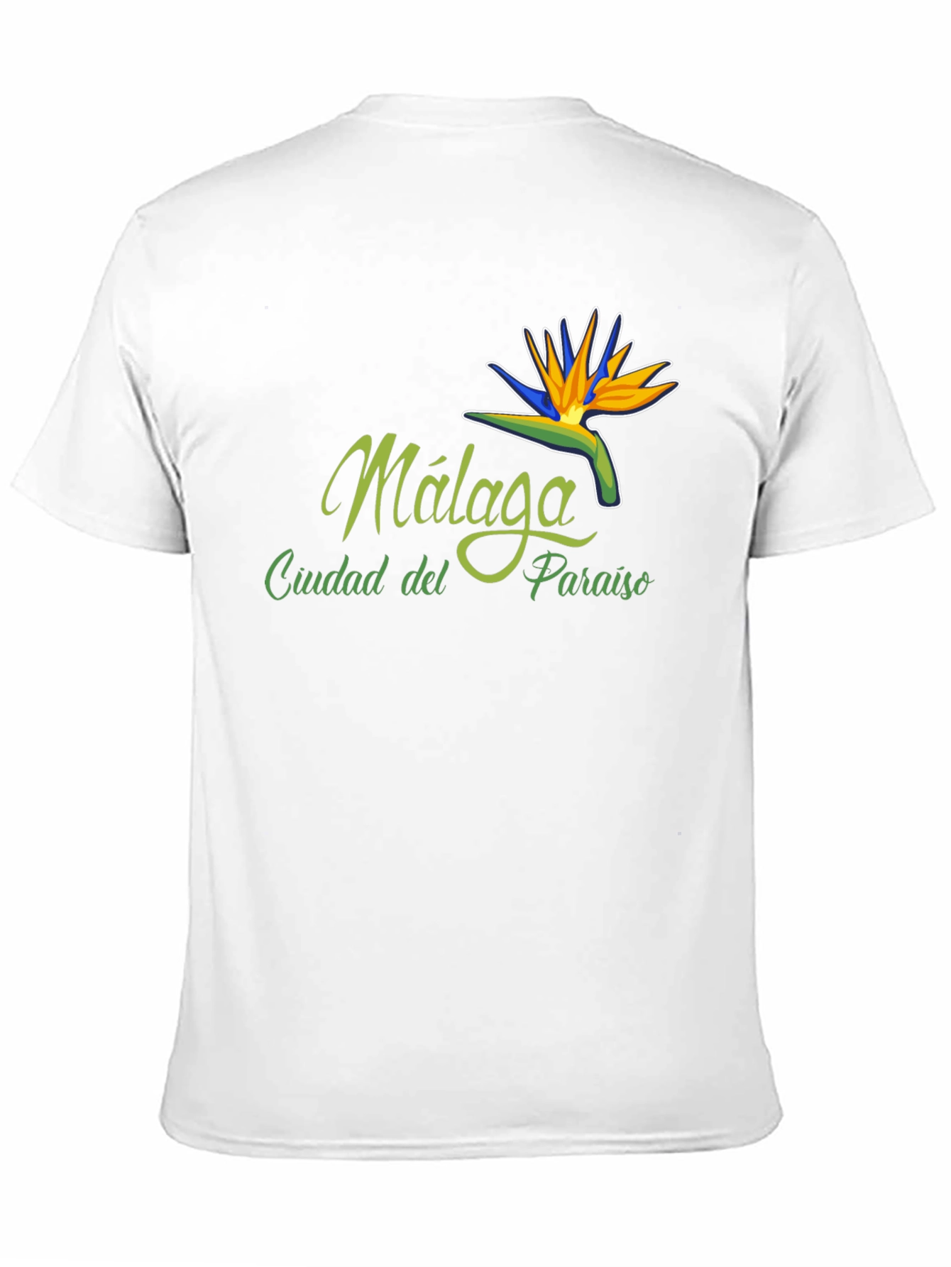 Malaga Bird of Paradise T-Shirt - City Souvenir Tee