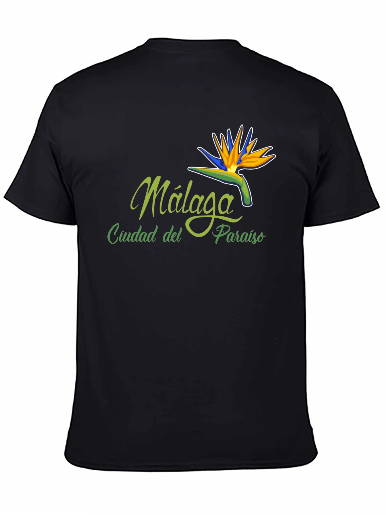 Malaga Bird of Paradise T-Shirt - City Souvenir Tee