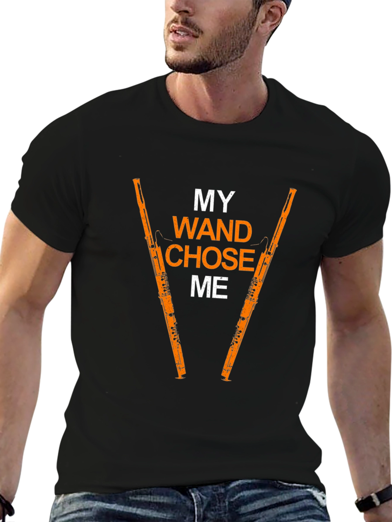 My Wand Chose Me Bassoon T-Shirt