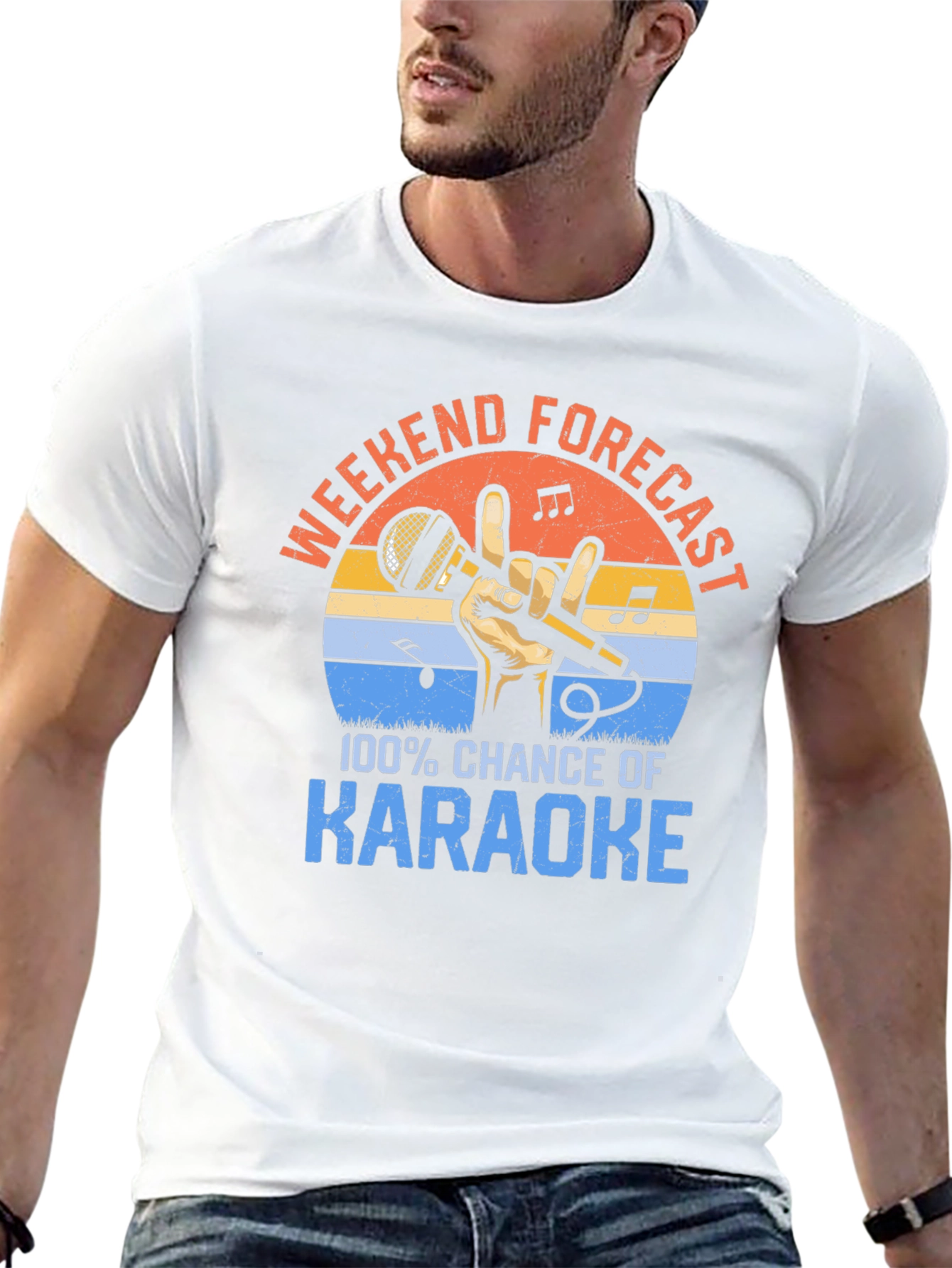 Karaoke Weekend Forecast T-Shirt