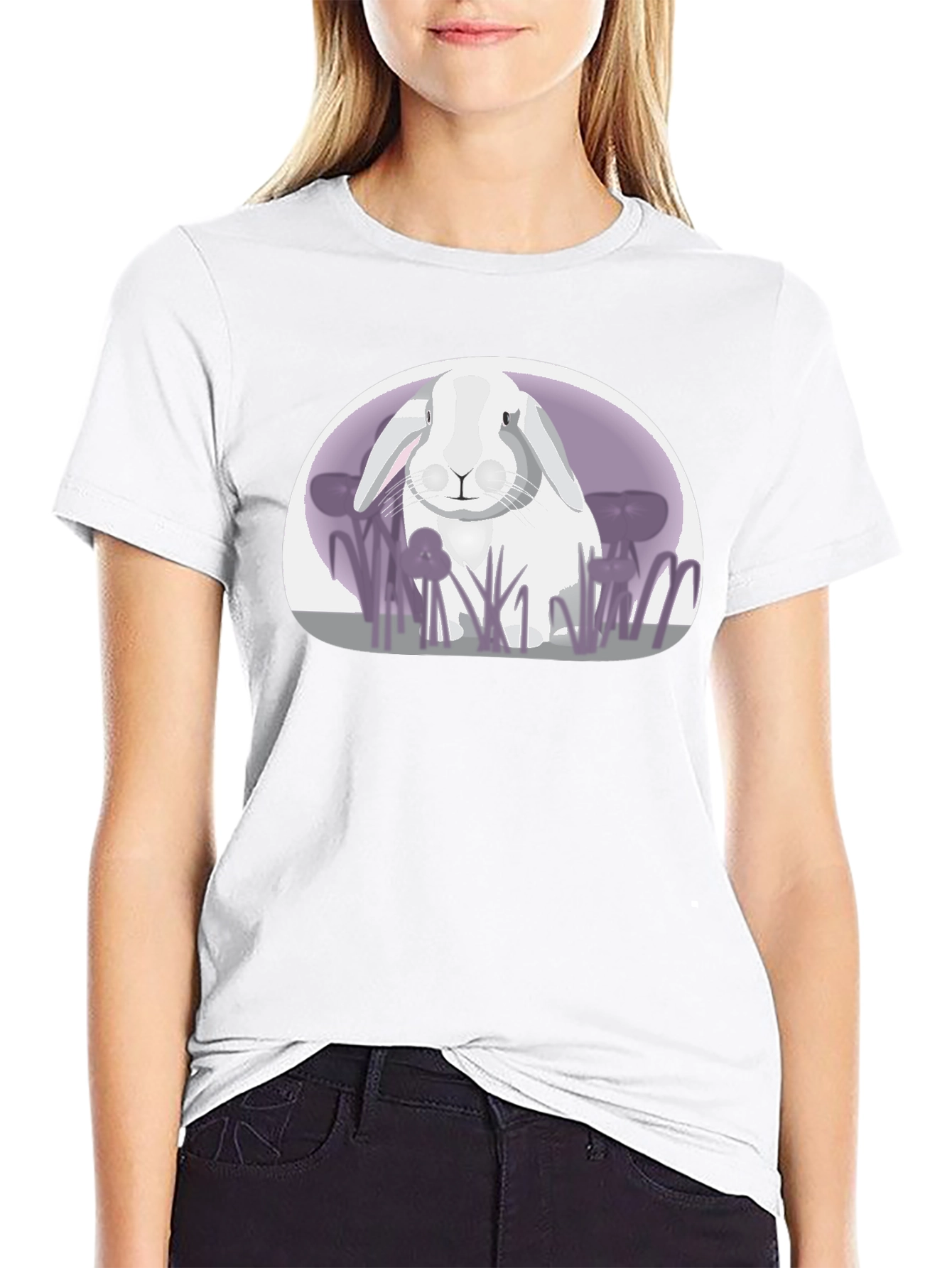 Cute Bunny Graphic Tee