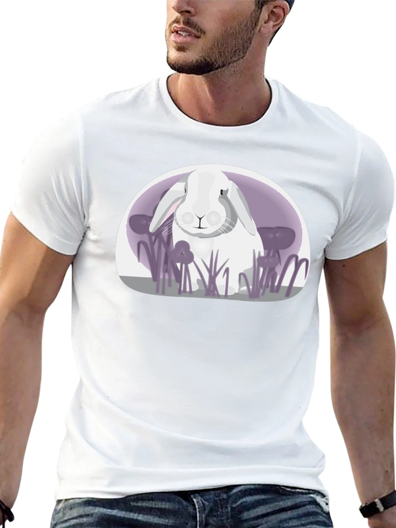 Cute Bunny Graphic Tee
