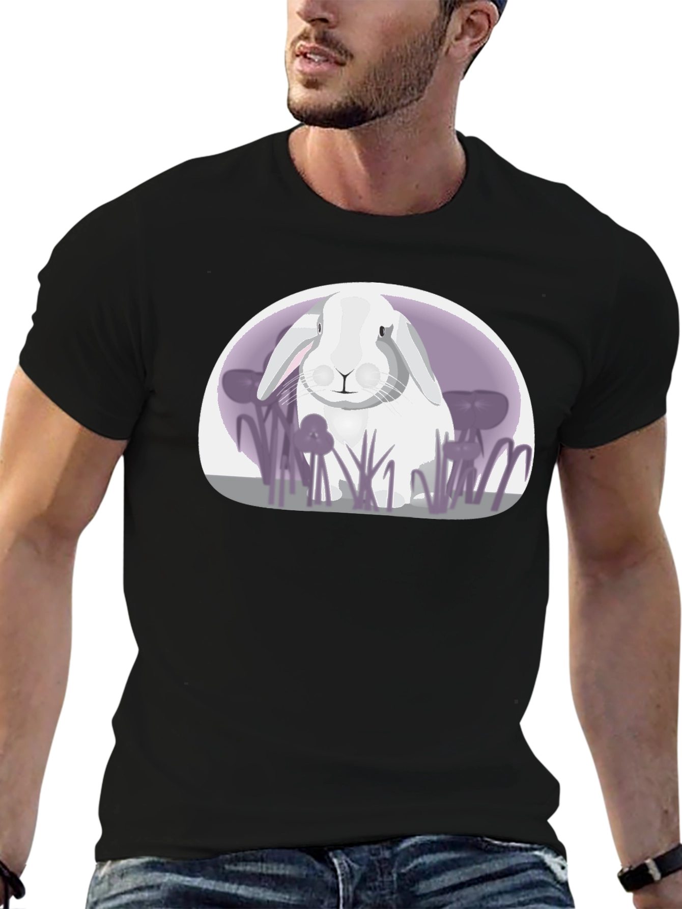 Cute Bunny Graphic Tee