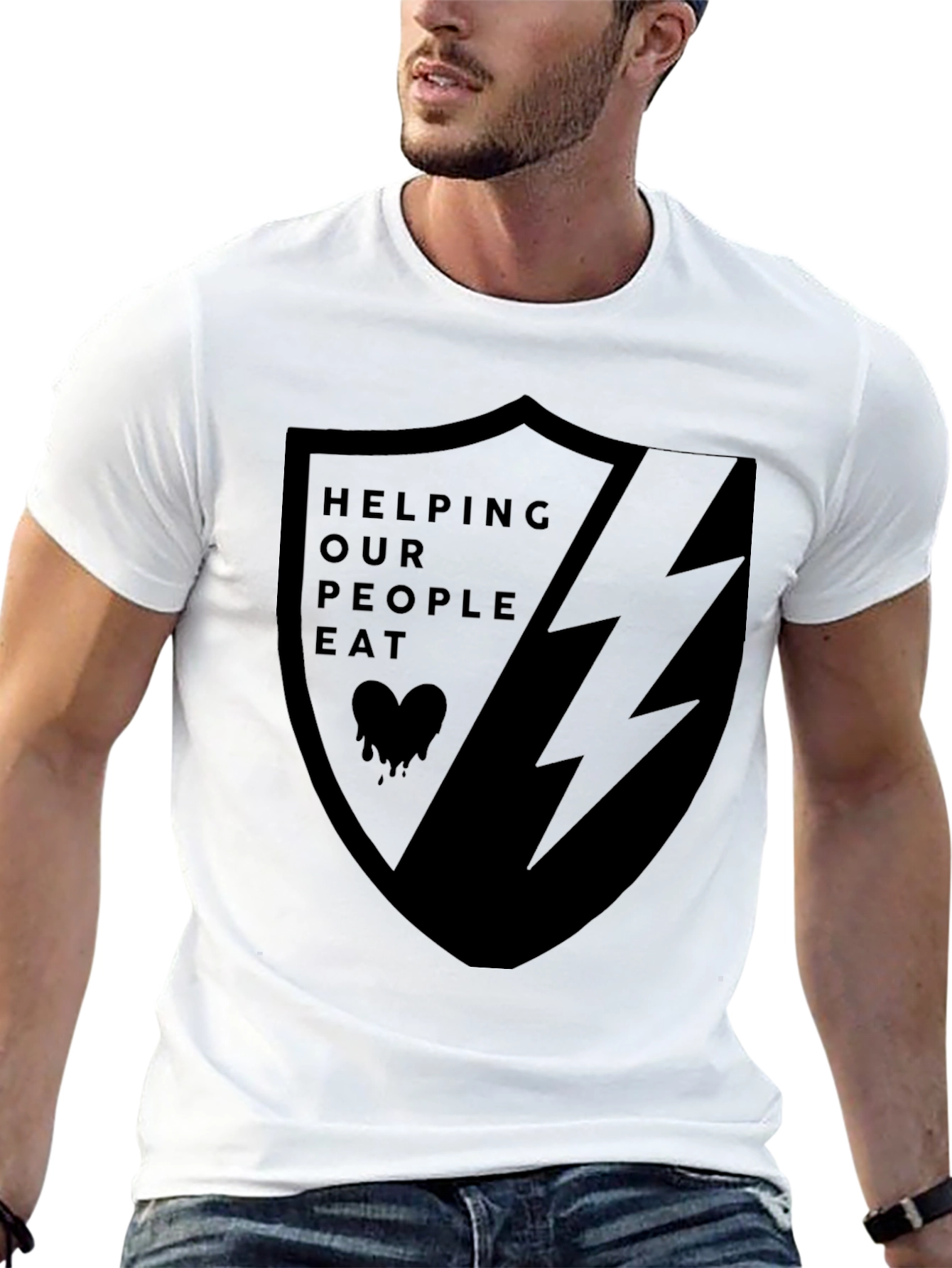 Helping Our People Eat Graphic T-Shirt