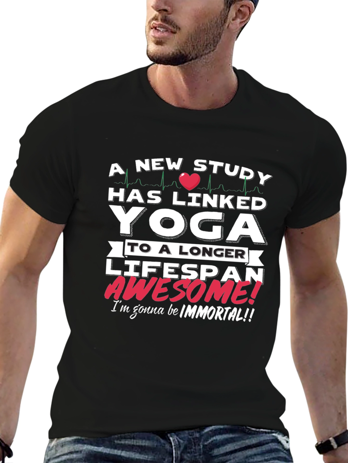 Yoga Lifespan T-Shirt - Awesome! Immortal!