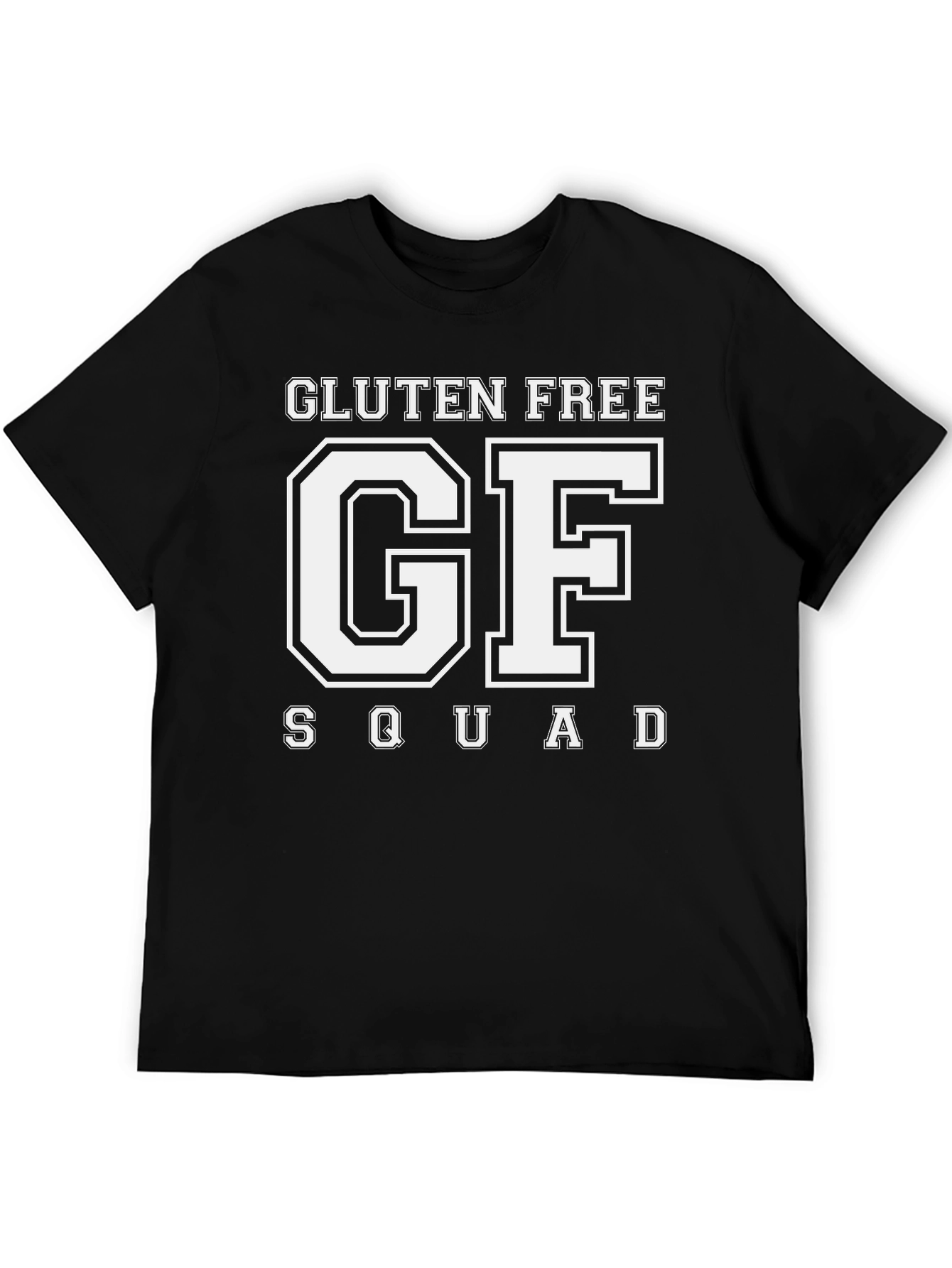 Gluten Free Squad Black T-Shirt