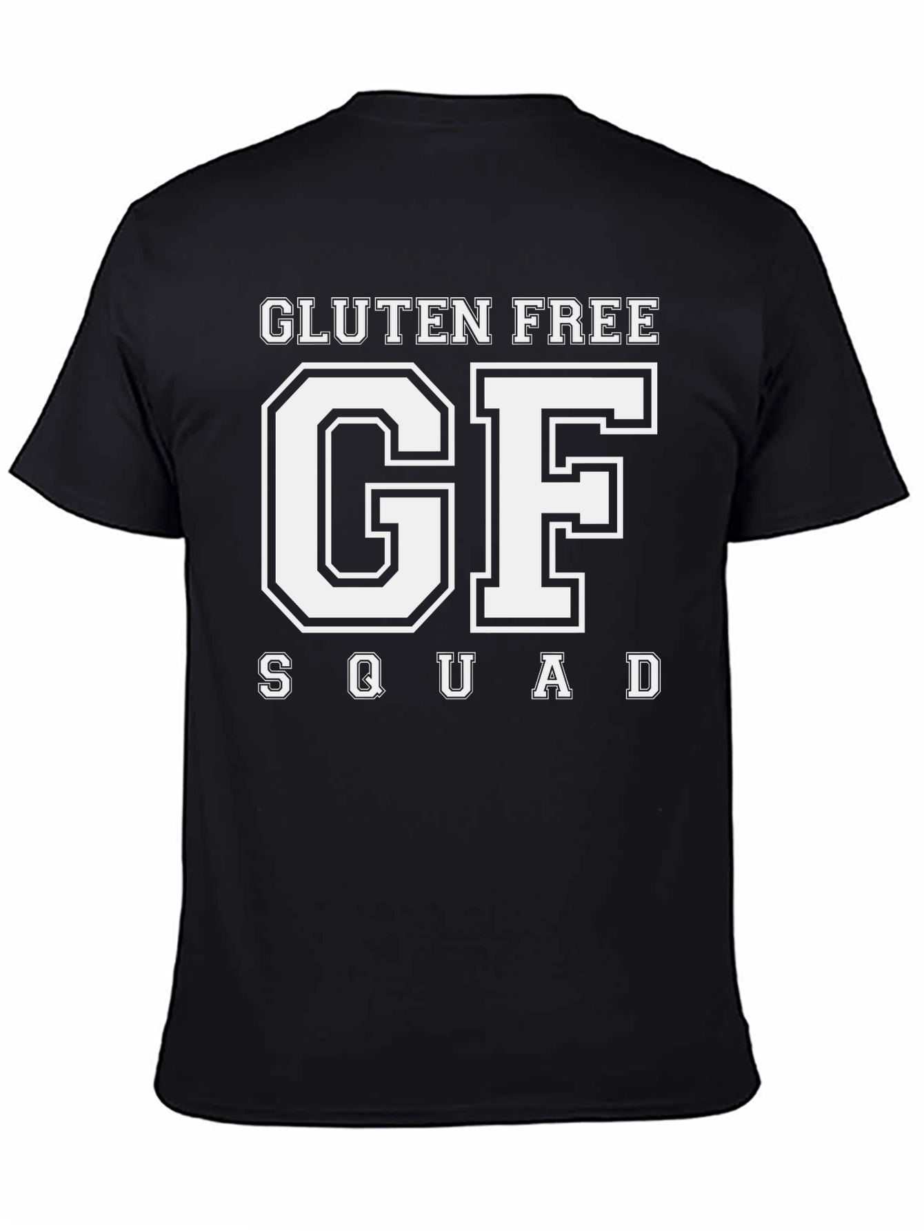 Gluten Free Squad Black T-Shirt