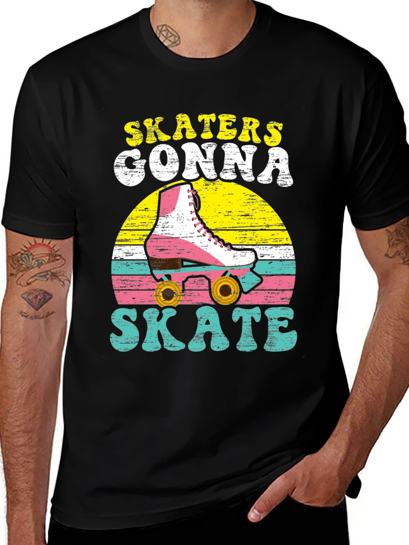 Skaters Gonna Skate Graphic T-Shirt